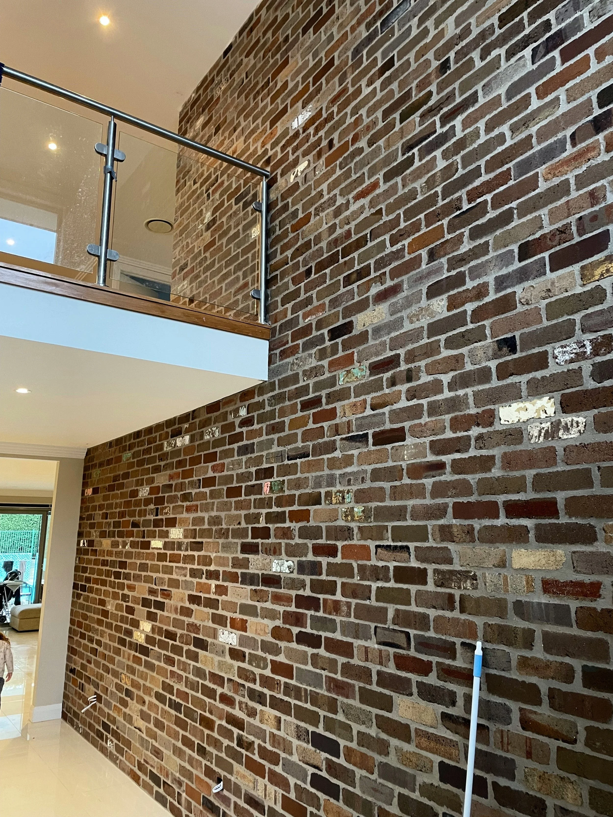 Inside wall