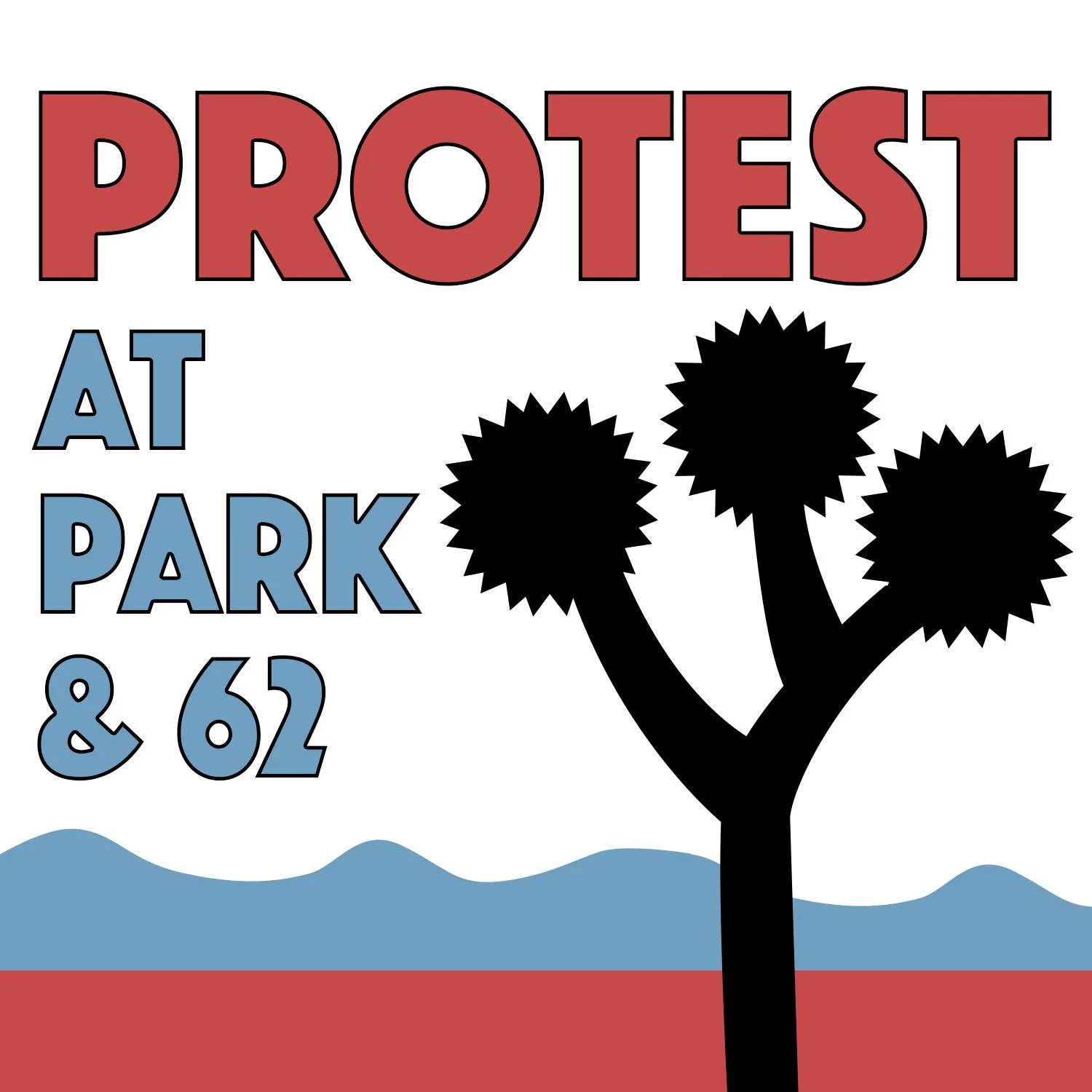 Protest at Park &amp; 62