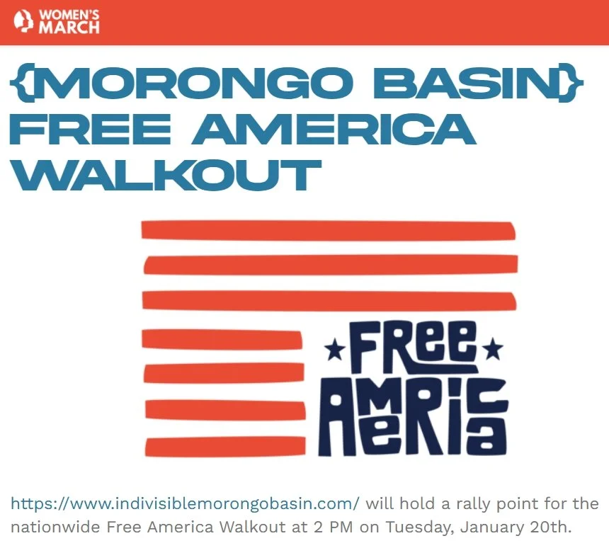 Free America Walkout - Yucca Valley