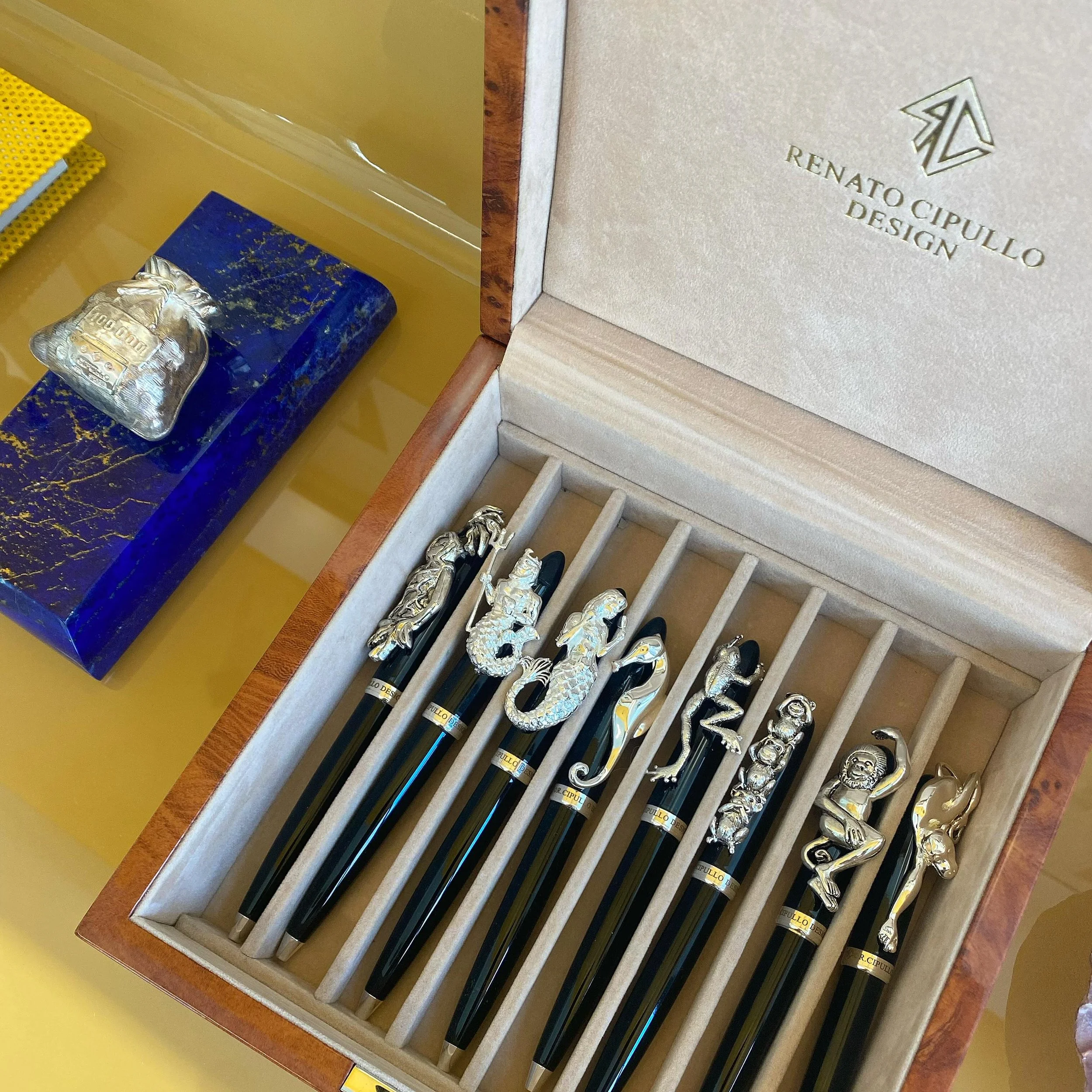 pens (&amp; desk accessories) by @renatocipullo 🤌🏻 objects that have a nice weight and feel good to the touch.