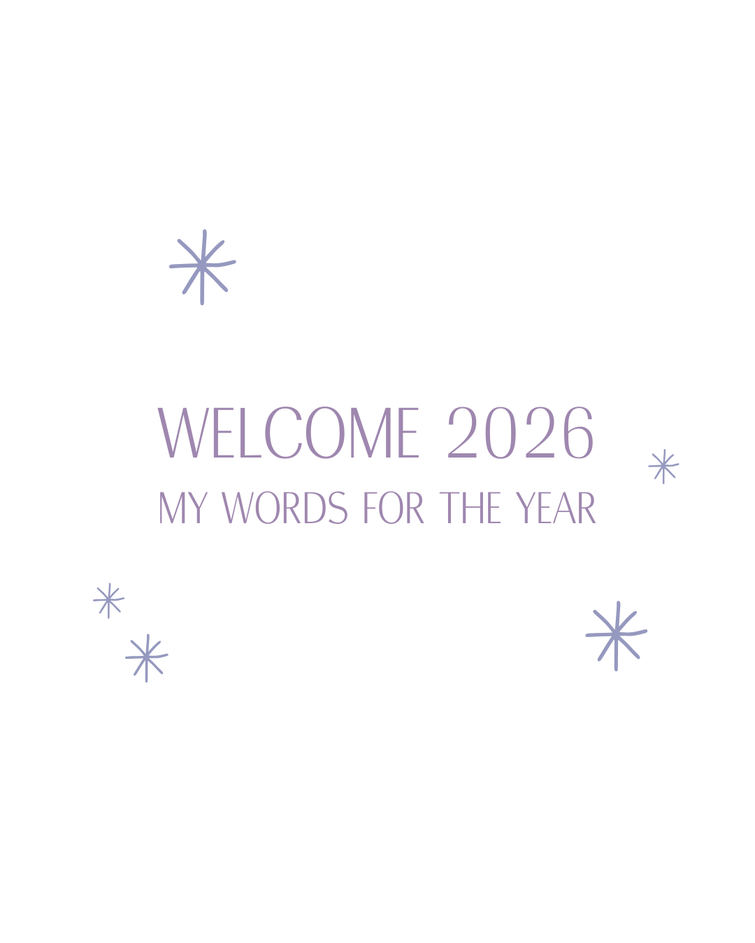 My Three Words for 2026: Discipline, Gentleness, and Happiness