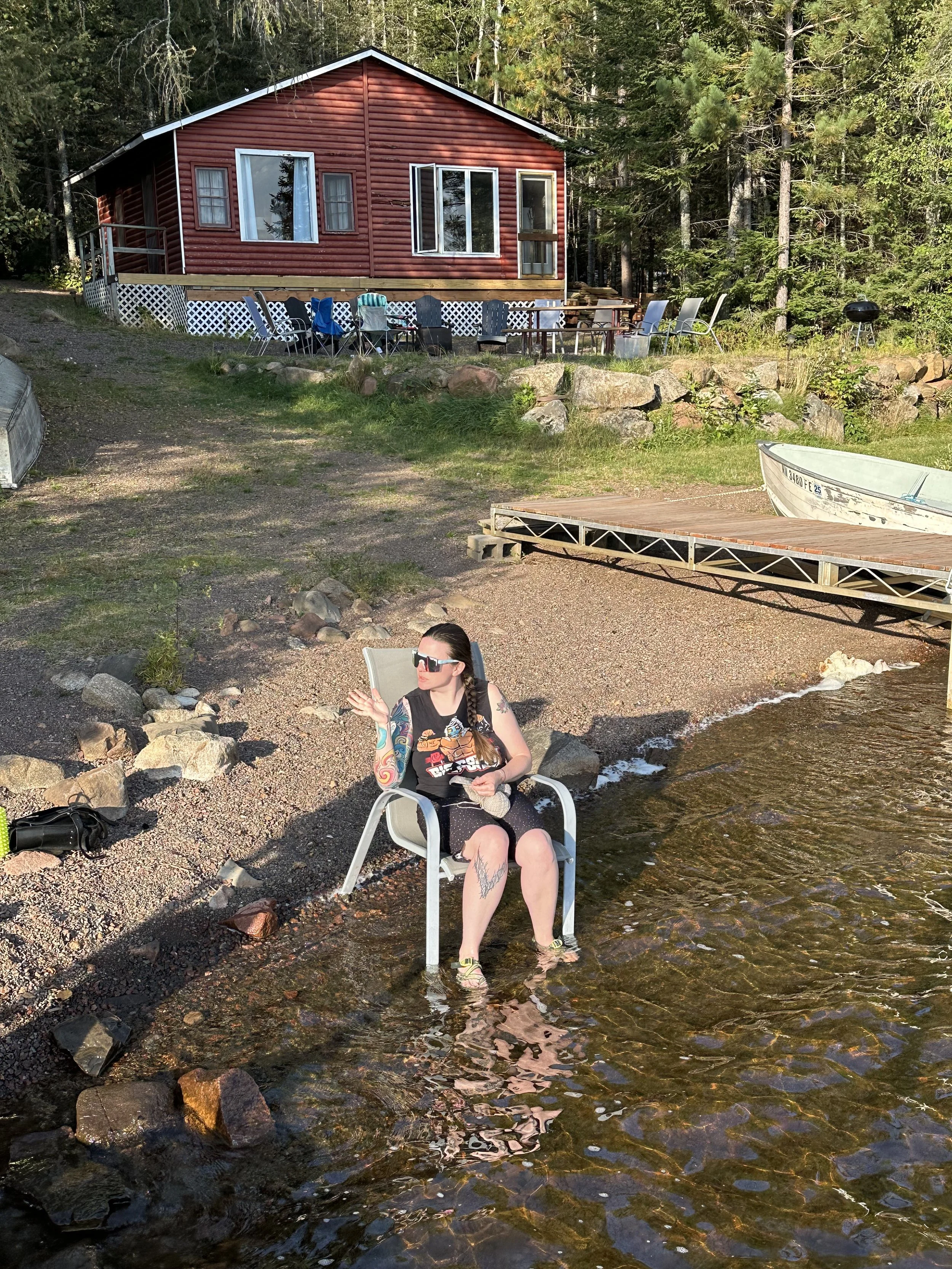 Best of both worlds at knit camp