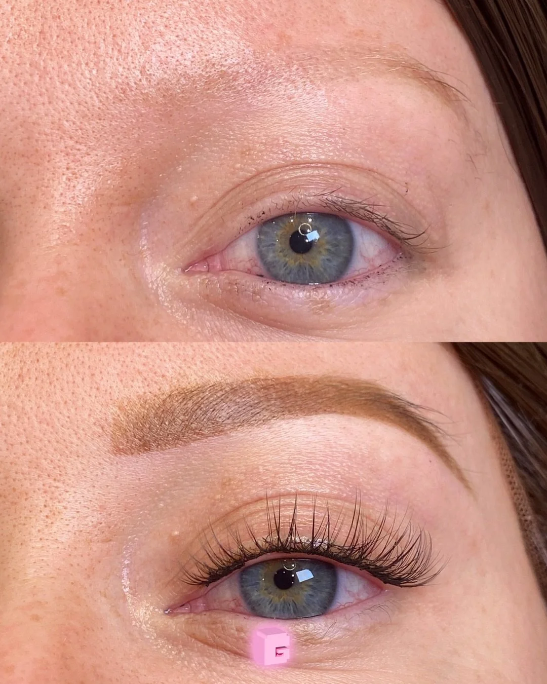 Tint stain and lash application for our beautiful client with Alopecia. Boosting confidence with a flawless look.

Tint staining is perfect for enhancing sparse or mature brows, brow stain adds colour to both the skin and hairs for a fuller, more pol