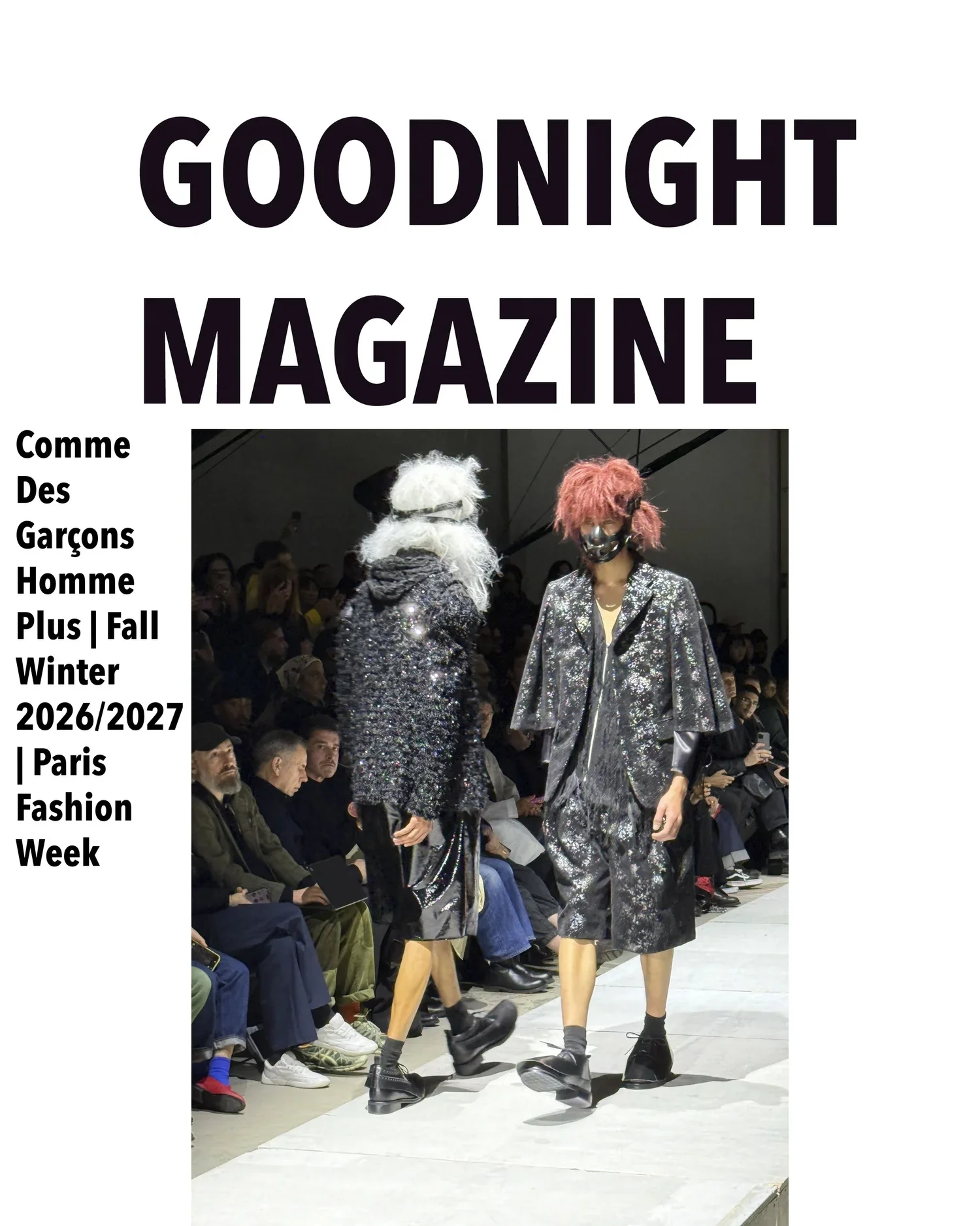 comme des garçons homme plus fw26/27