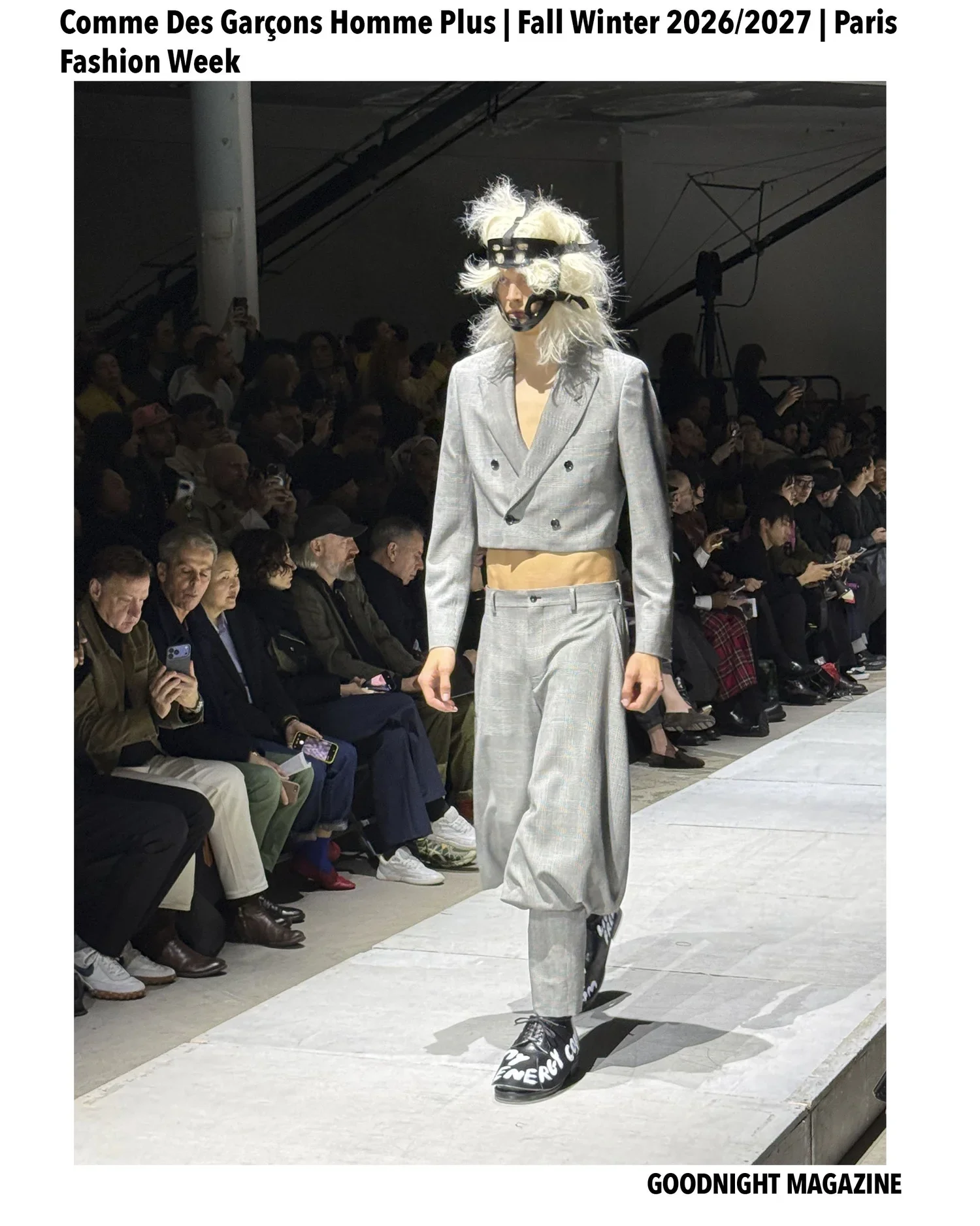 comme des garçons homme plus fw26/27