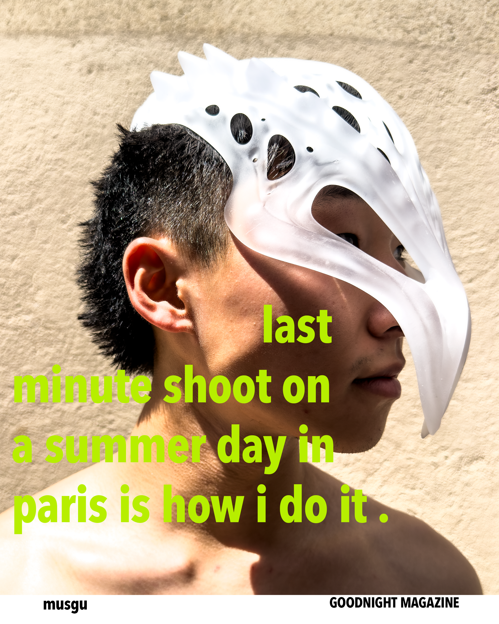 last minute shoot on a summer day in paris is how I do it.