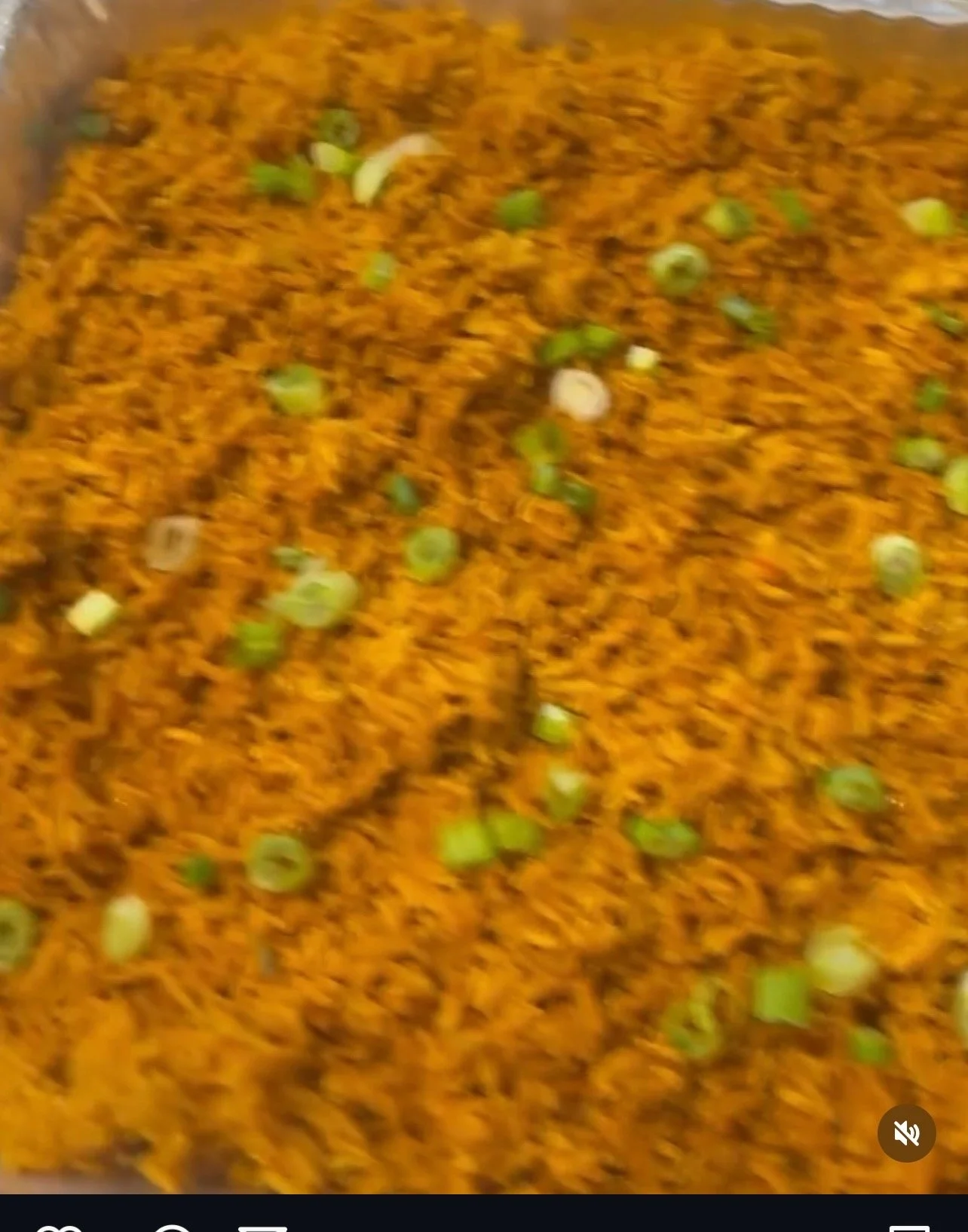 Large Tray - Jollof Rice with Baked Chicken (side)