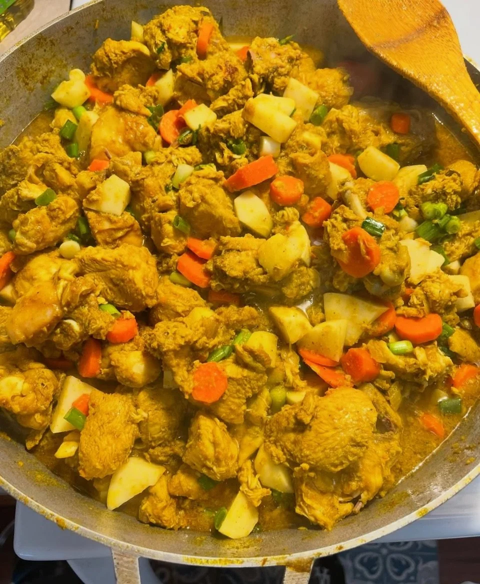 Large Tray - Curry Chicken