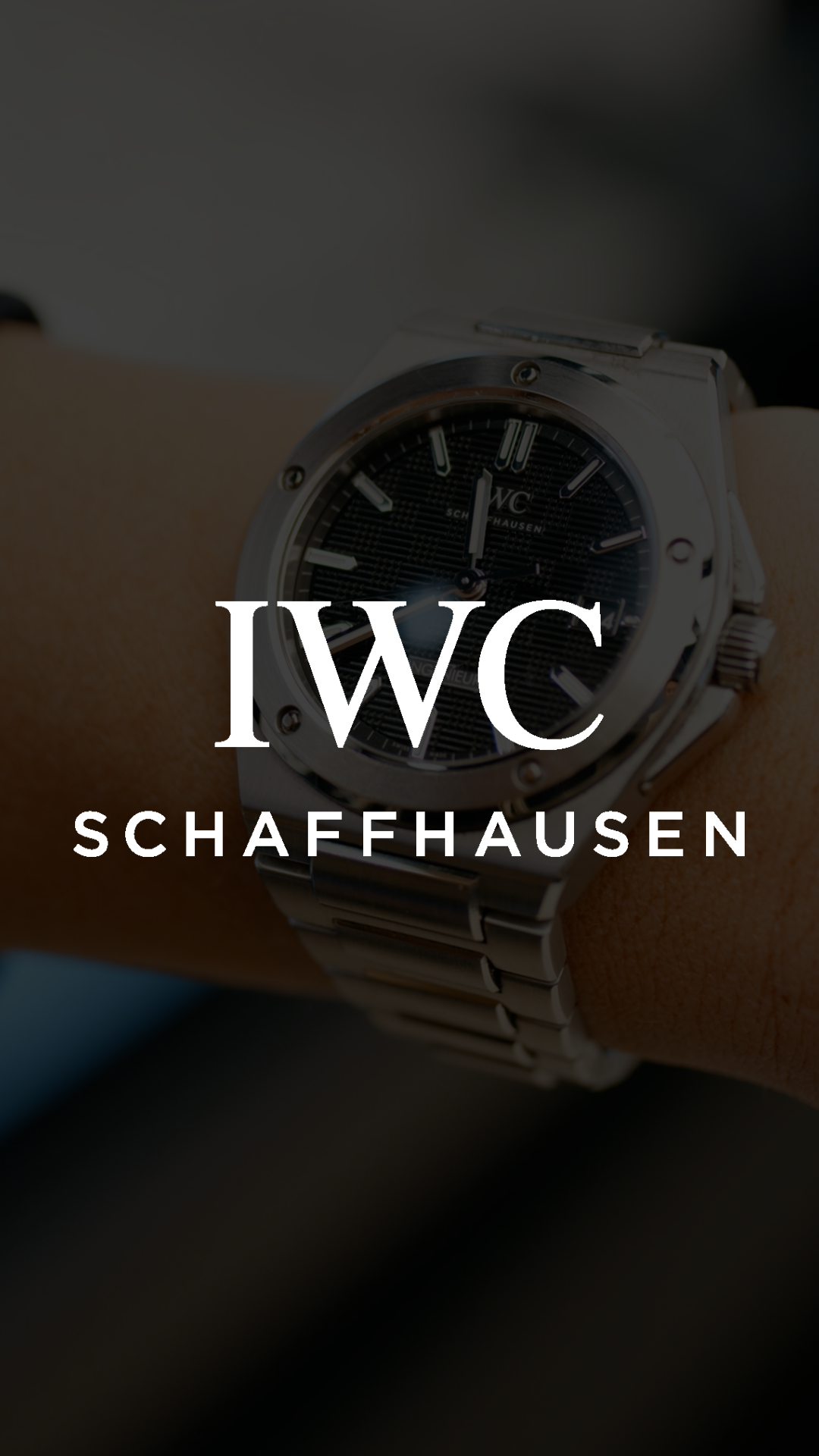 LINDSAY BREWER FOR IWC