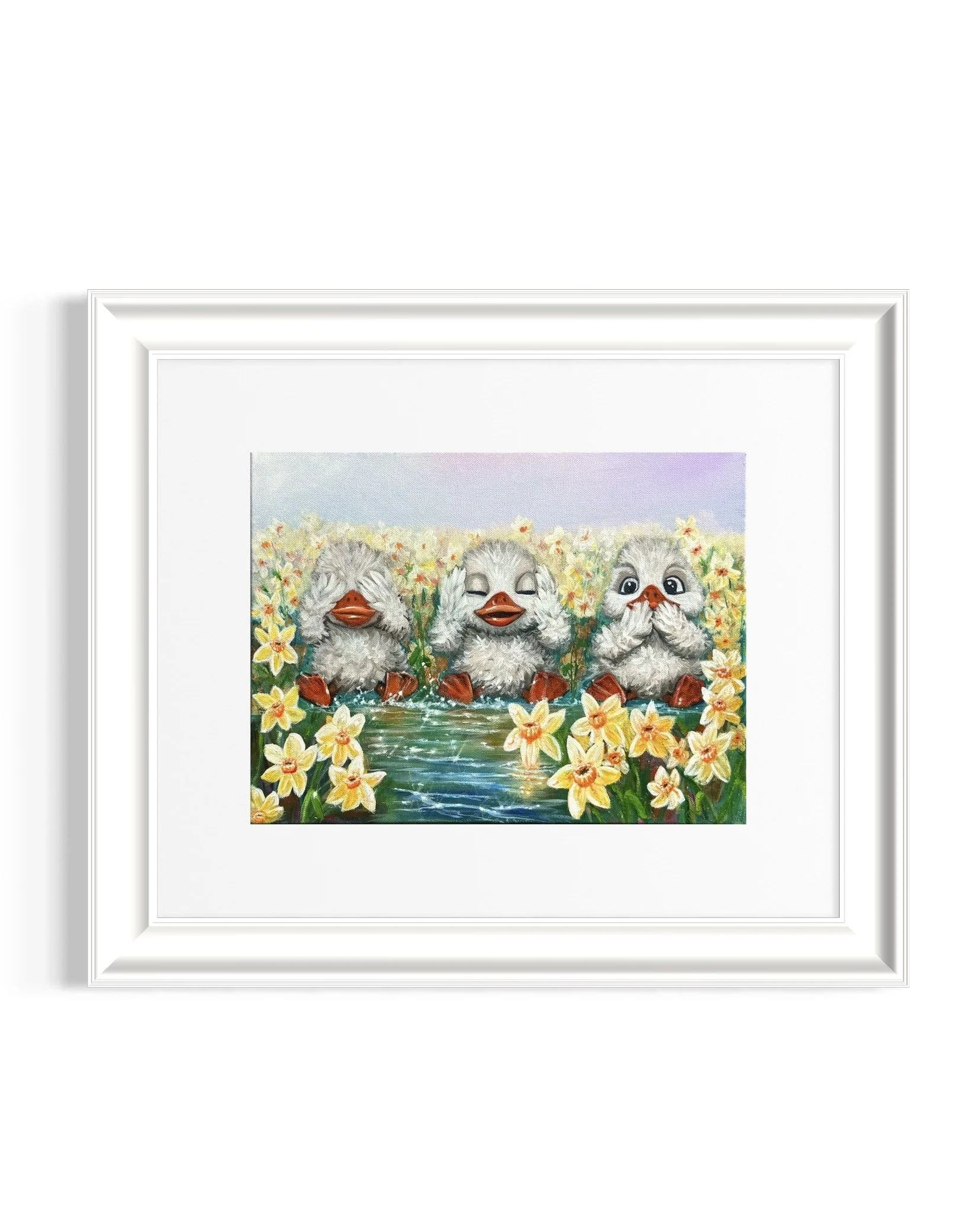 Fine Art Print - Daffodil Mischief