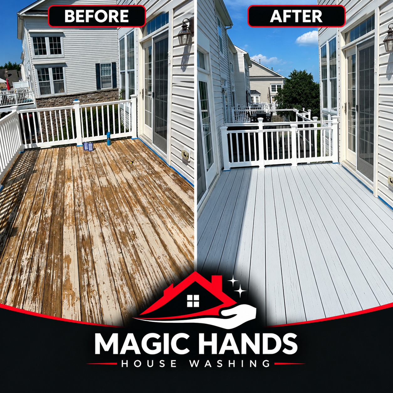 Deck painting services
