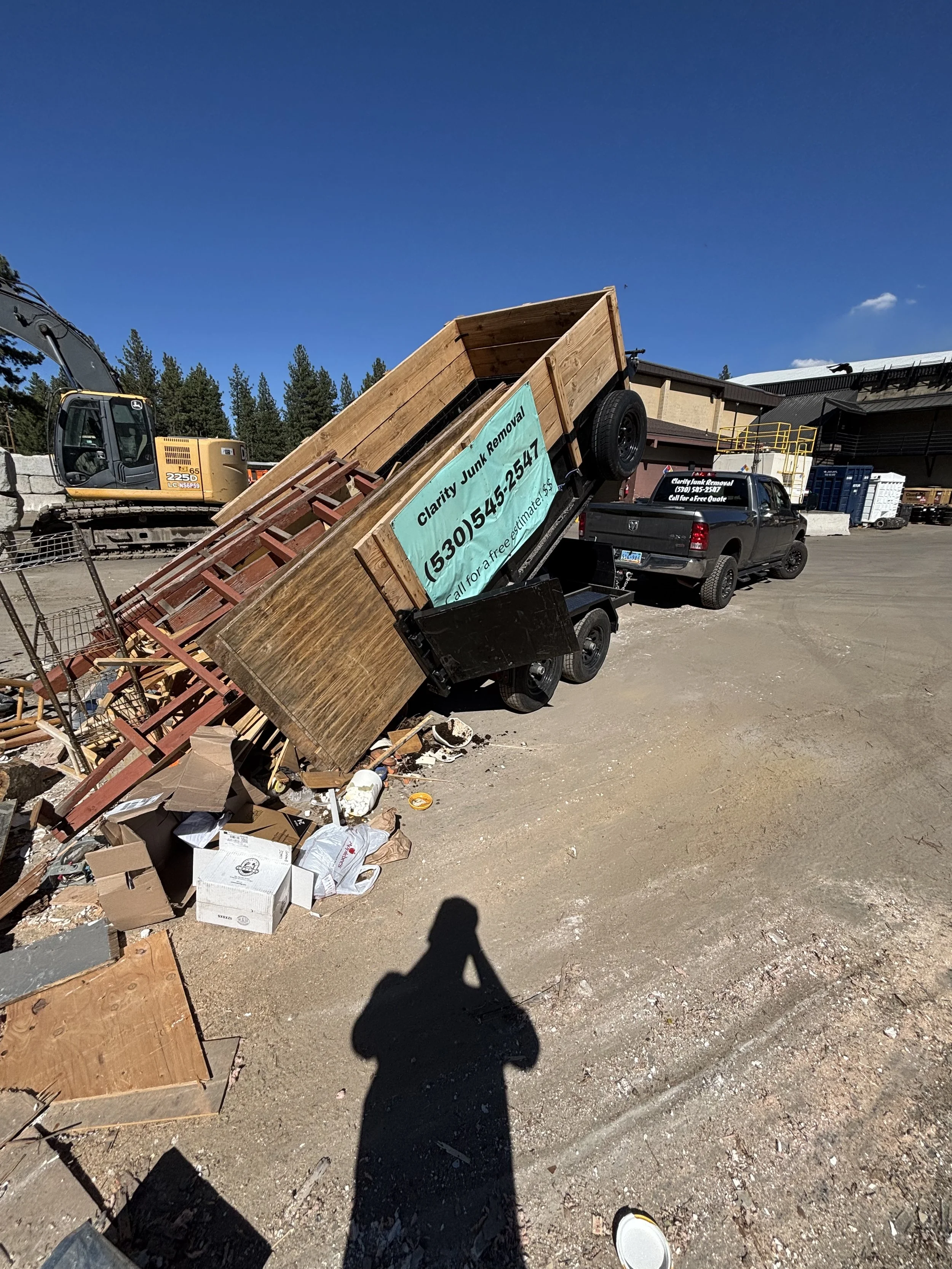 There is no job too small or too large for Clarity Junk Removal here in Lake Tahoe, NV