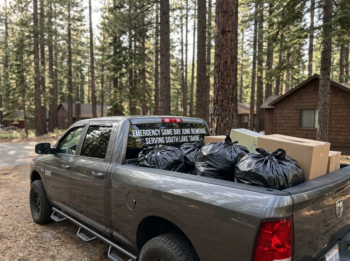 Clarity Junk Removal serving South Lake Tahoe, is an affordable and reputable business, owned and operated by a long time local resident.