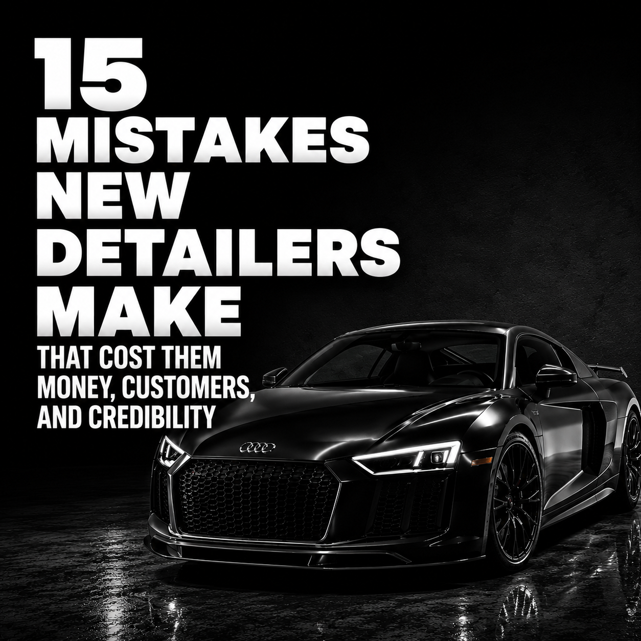 15 Mistakes New Detailers Make That Cost Them Money, Customers, and Credibility
