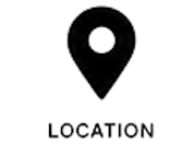 Simple map icon with the label 'Location' underneath