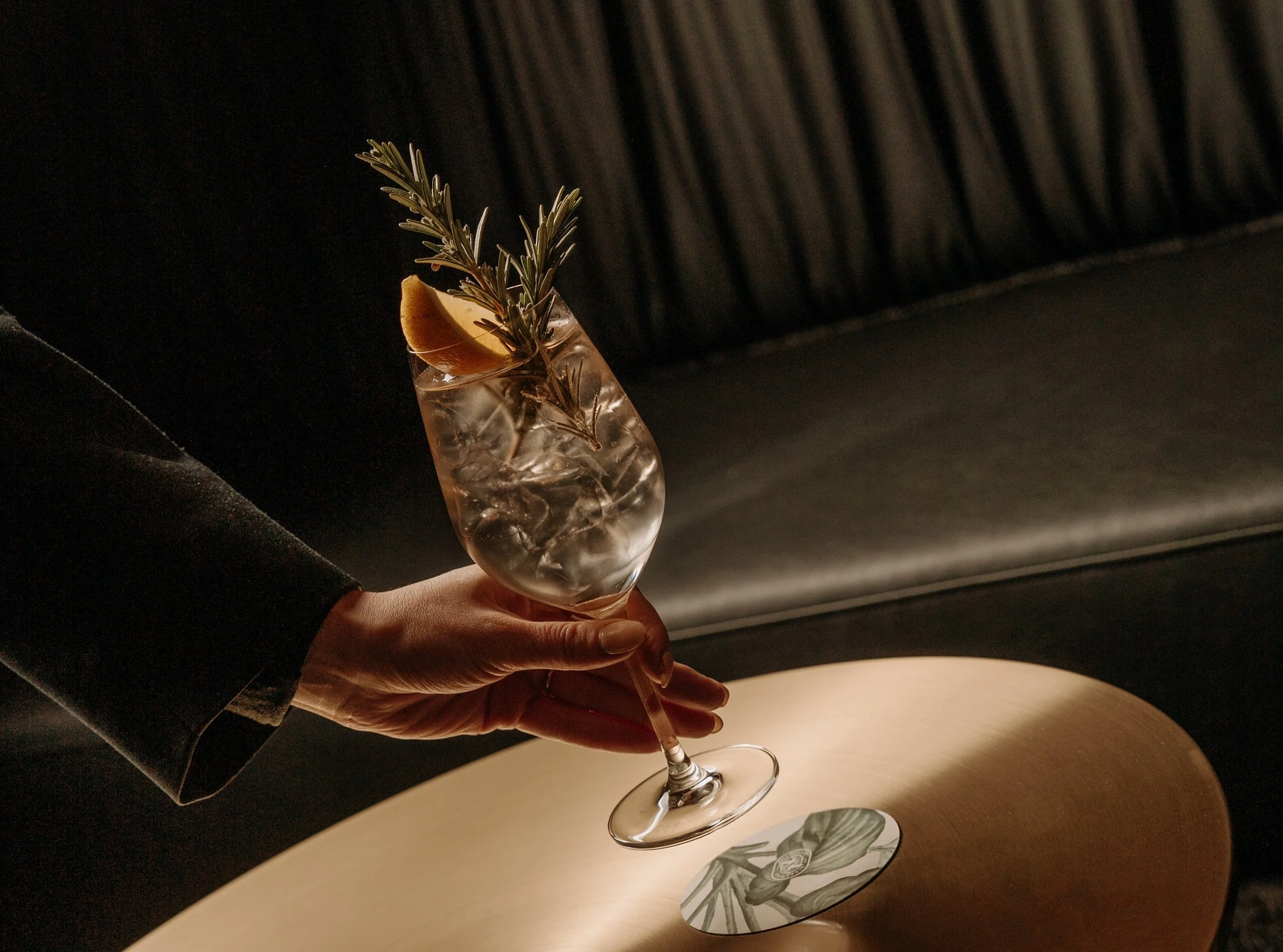 Selection of cocktails, house pints, and wines available at discounted prices