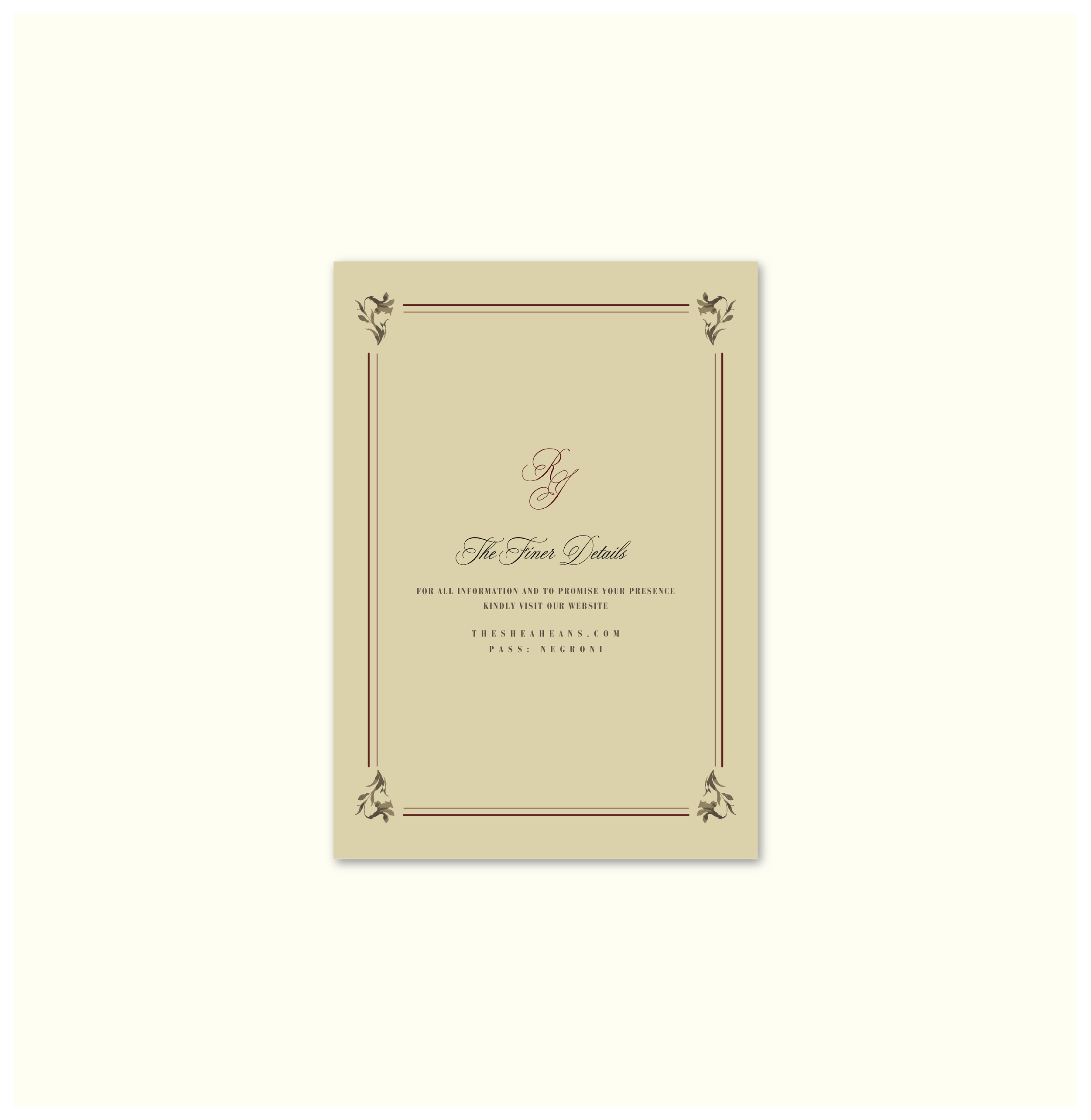 La Fleur Nouvelle Finer Details Template (Option B)