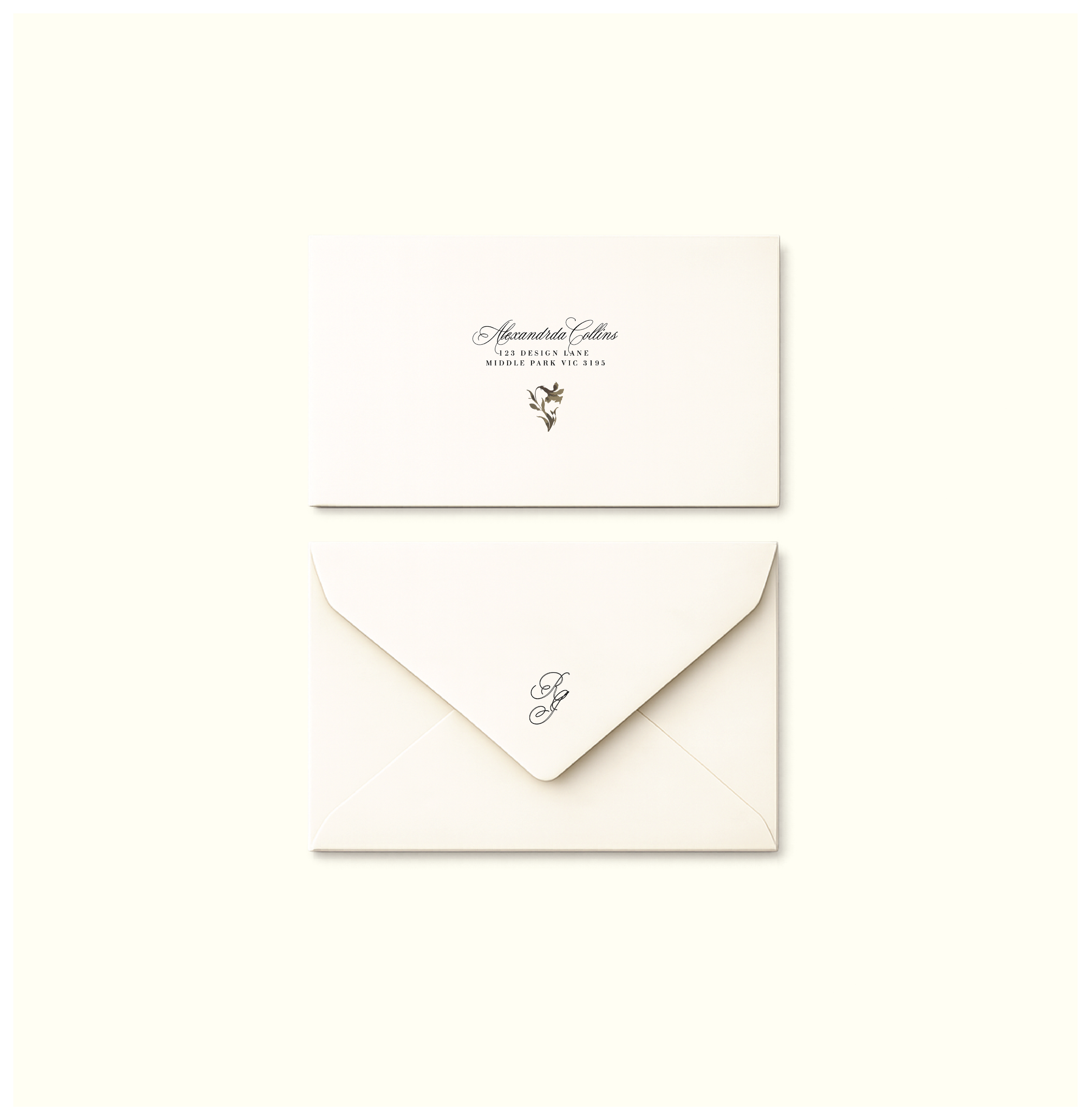 La Fleur Nouvelle 130 x 190mm Envelopes (Option B)