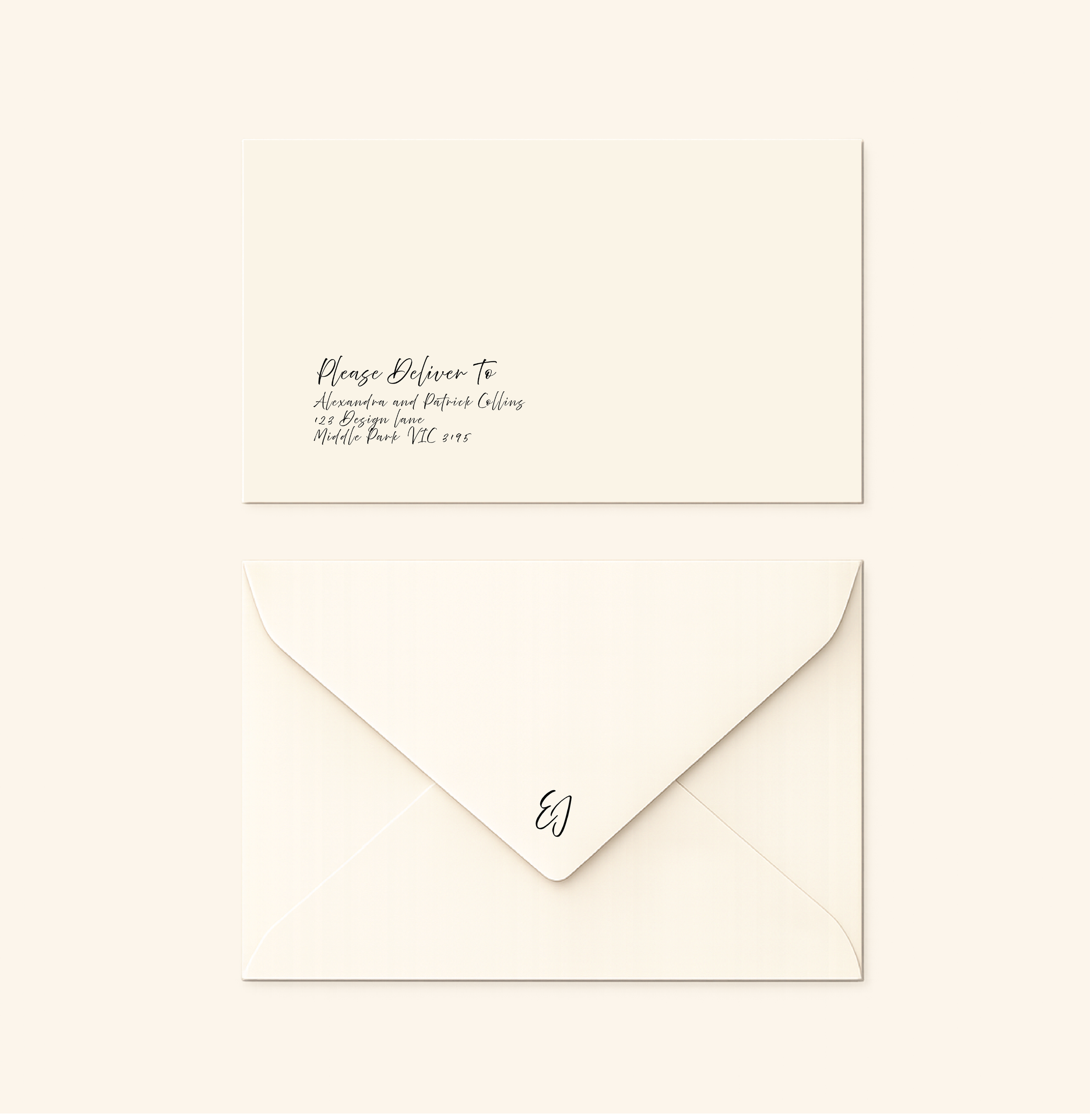 Davies Standard Envelope Template (Option A)
