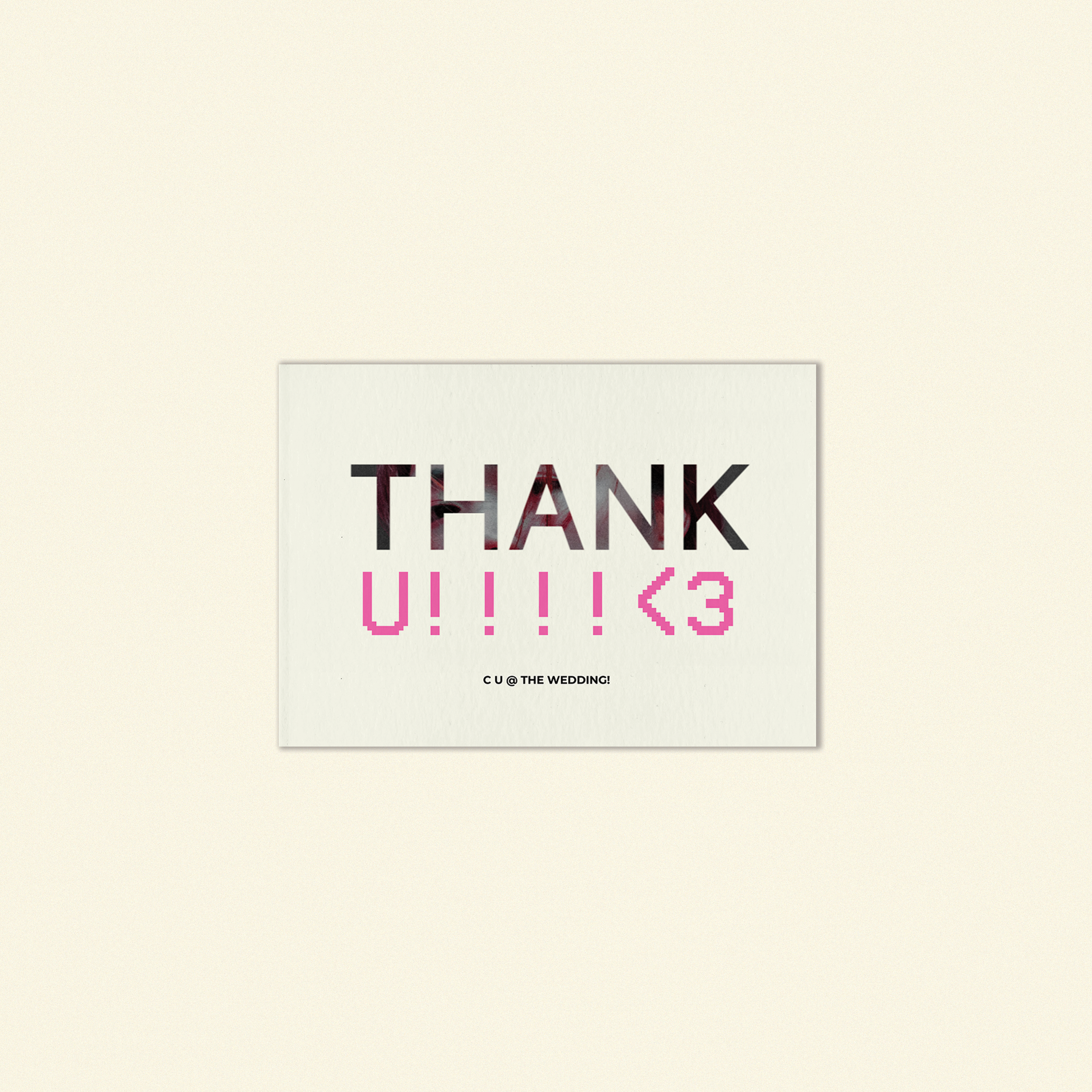 Y2K Thank You Card (Option B)