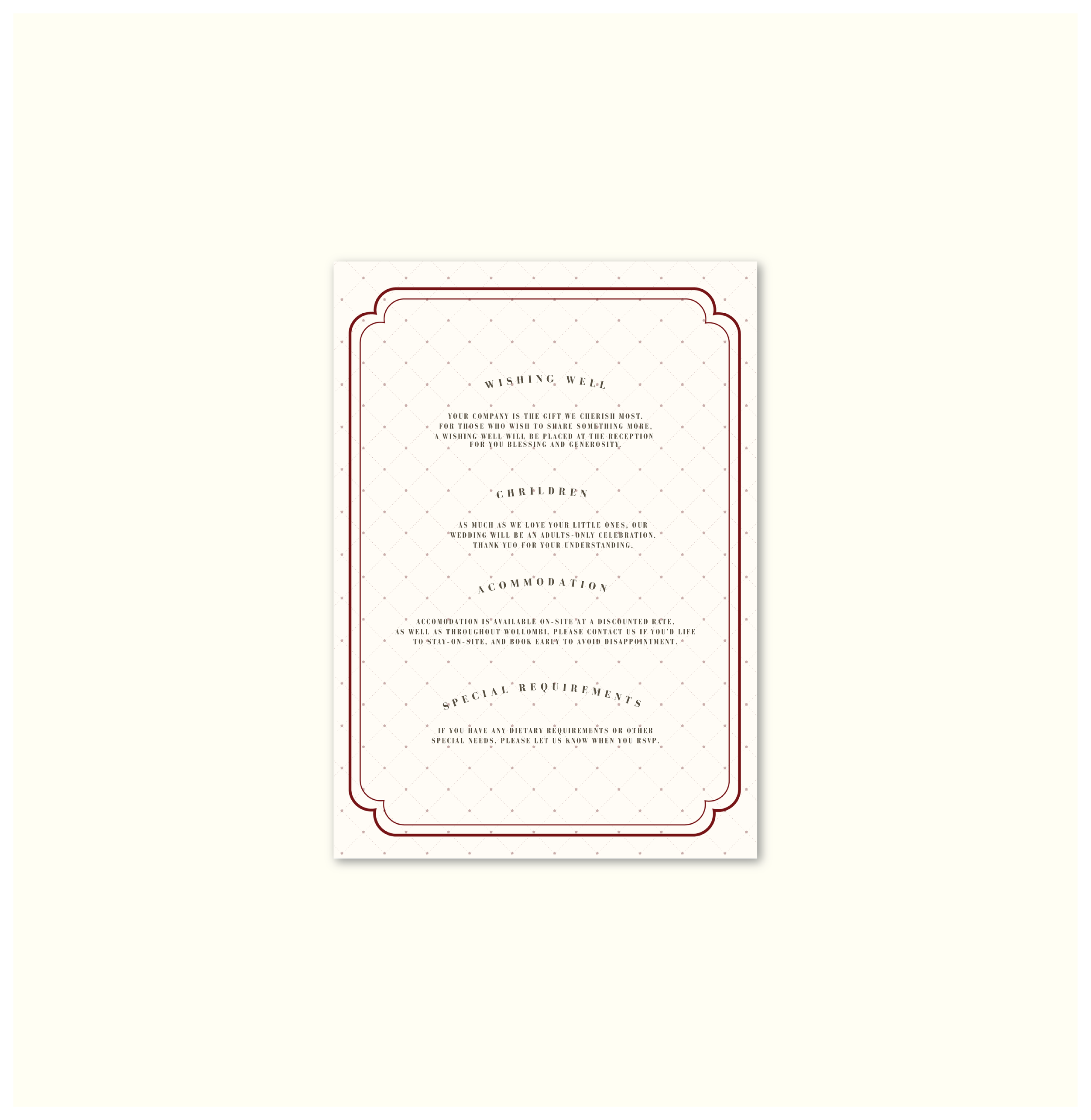 La Fleur Nouvelle Finer Details Template (Option A)