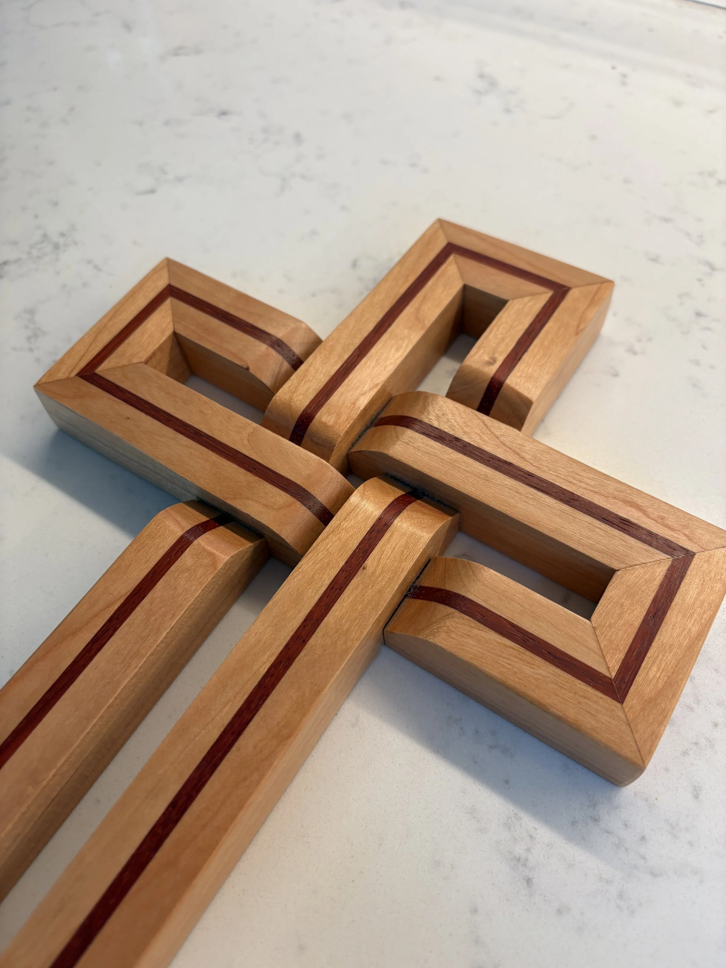 Laminated Cherry Padauk Cross 2.jpeg