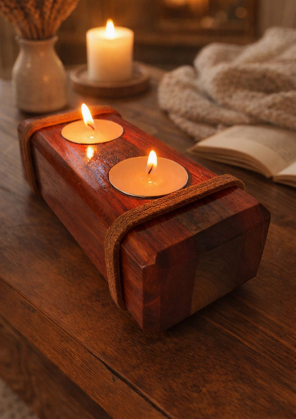 2 Candle Tea Light Bar
