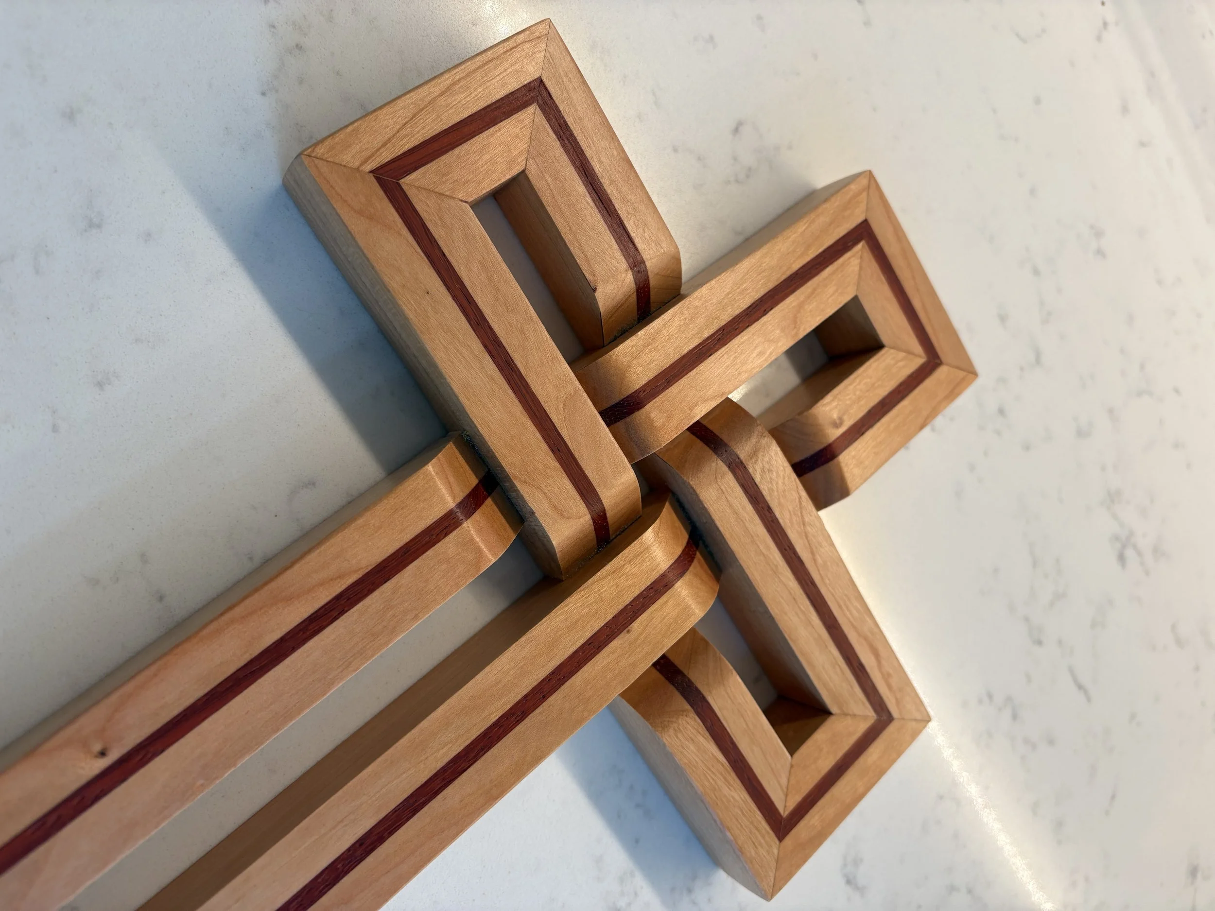 Laminated Cherry Padauk Cross 3.jpeg