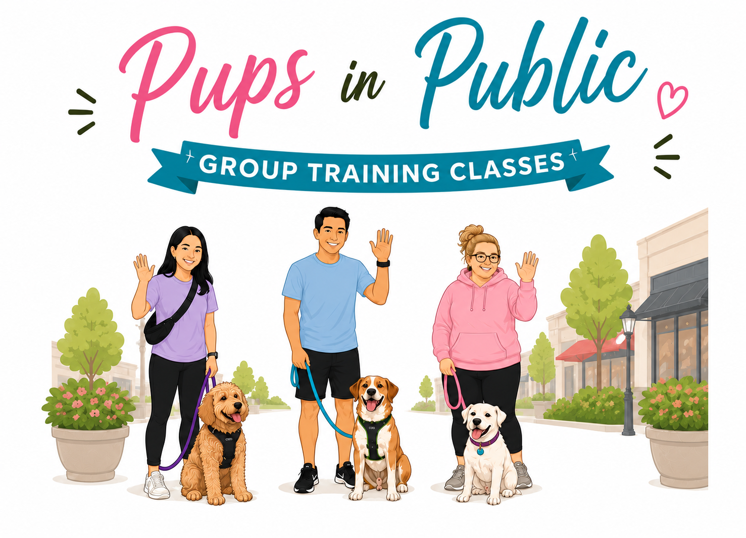 Pups in Public