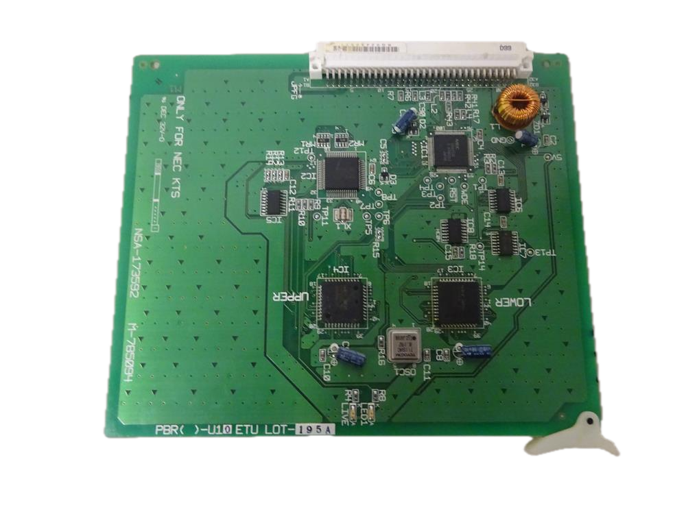 NEC Electra Elite PBR-U10 ETU Push Button Receiver 4-Port Circuit Card - Refurbished