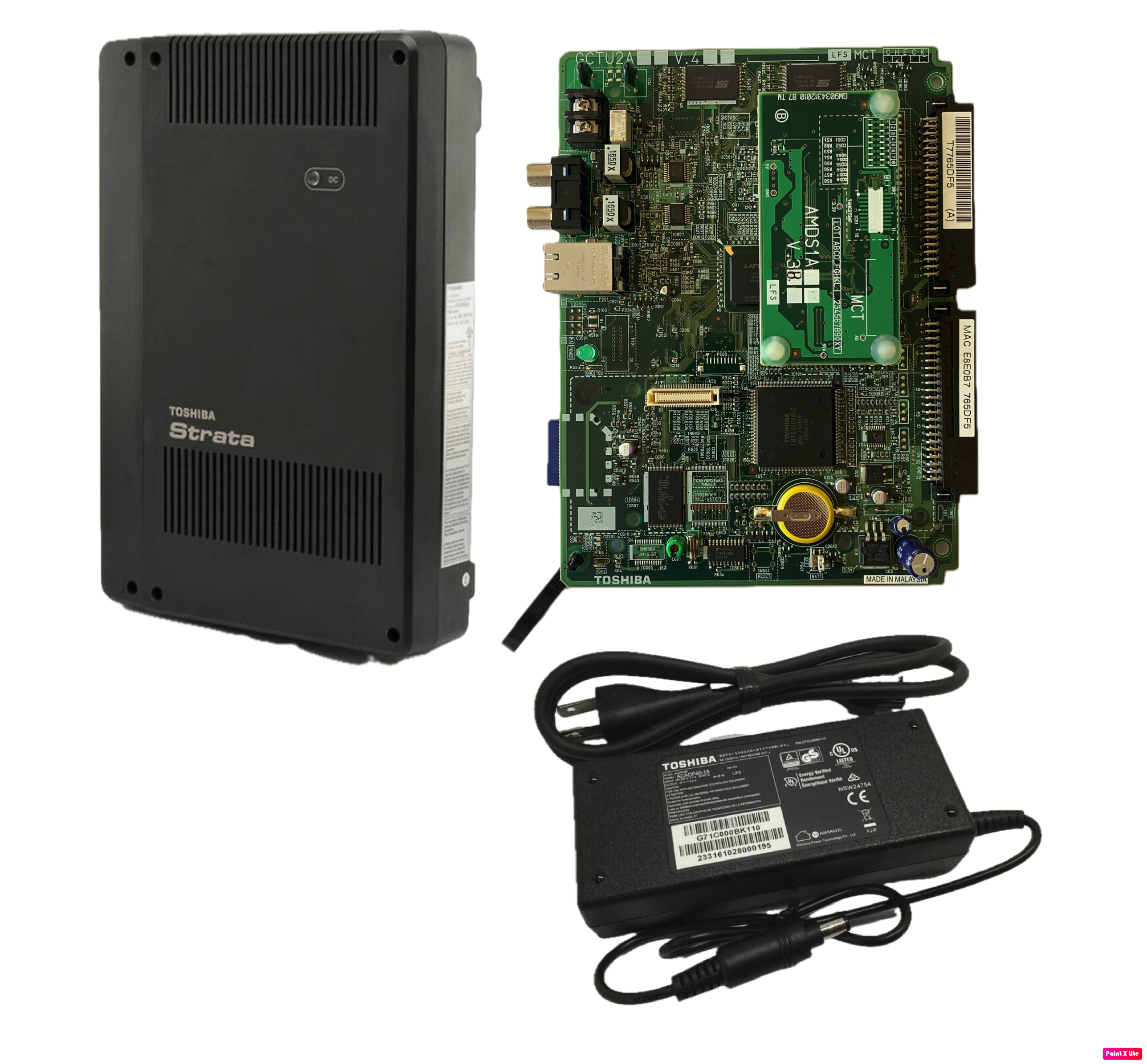 Toshiba CIX40 CHSU40 4x8x4 KSU w/ GCTU2A Processor and Power Supply Bundle - Refurbished