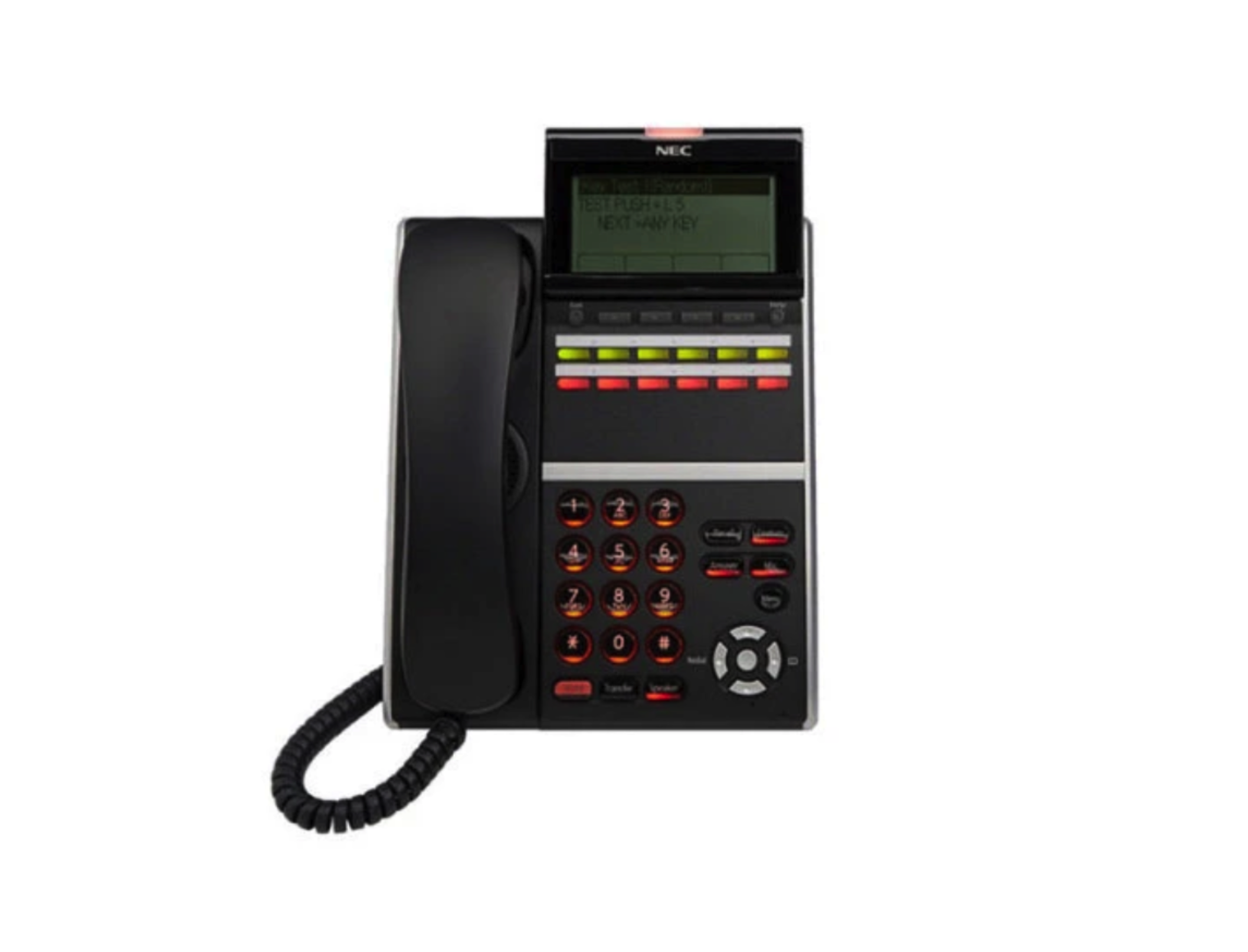 NEC DT430 DTZ-12D-3 12-Button Display Endpoint Digital Phone 650002 (Black)