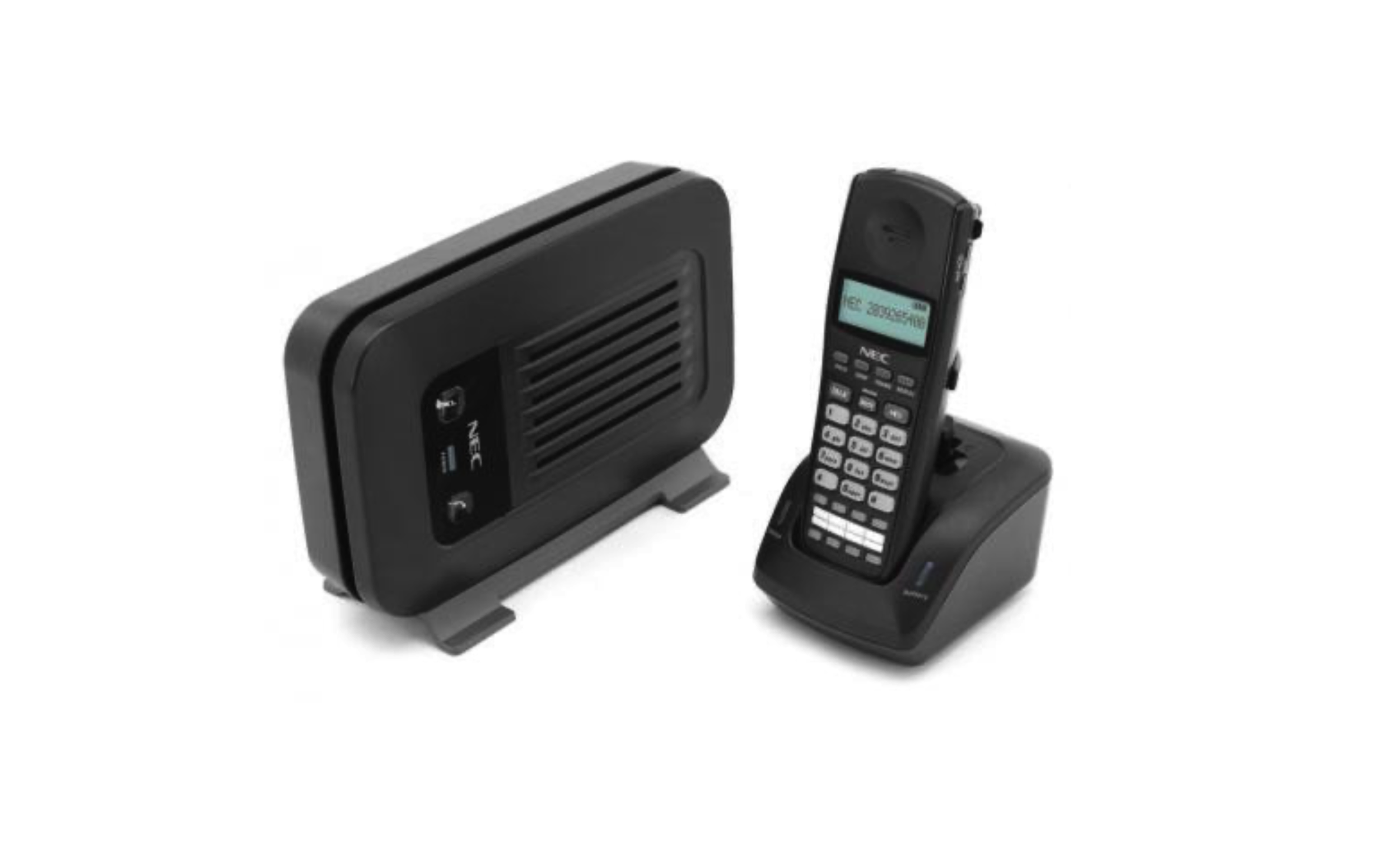 NEC ITL-8R-1 IP DECT Cordless Phone 730097 (Black) - Refurbished