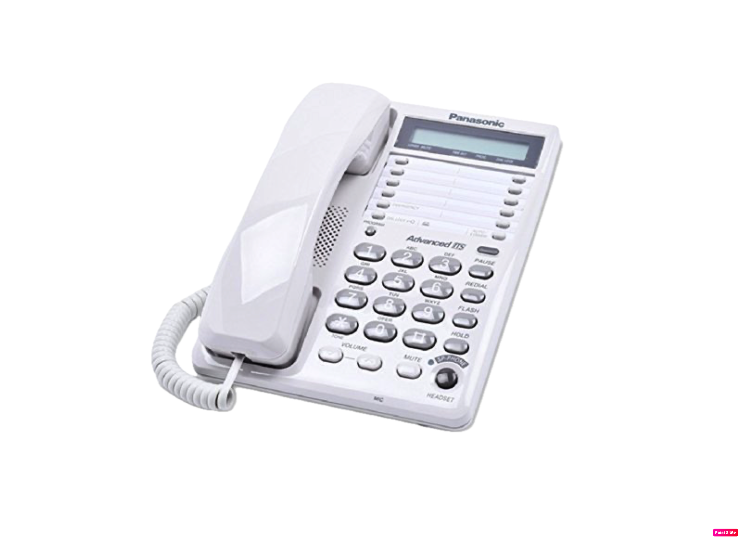 Panasonic KX-TS108W Single line Phone (White) - Refurbished