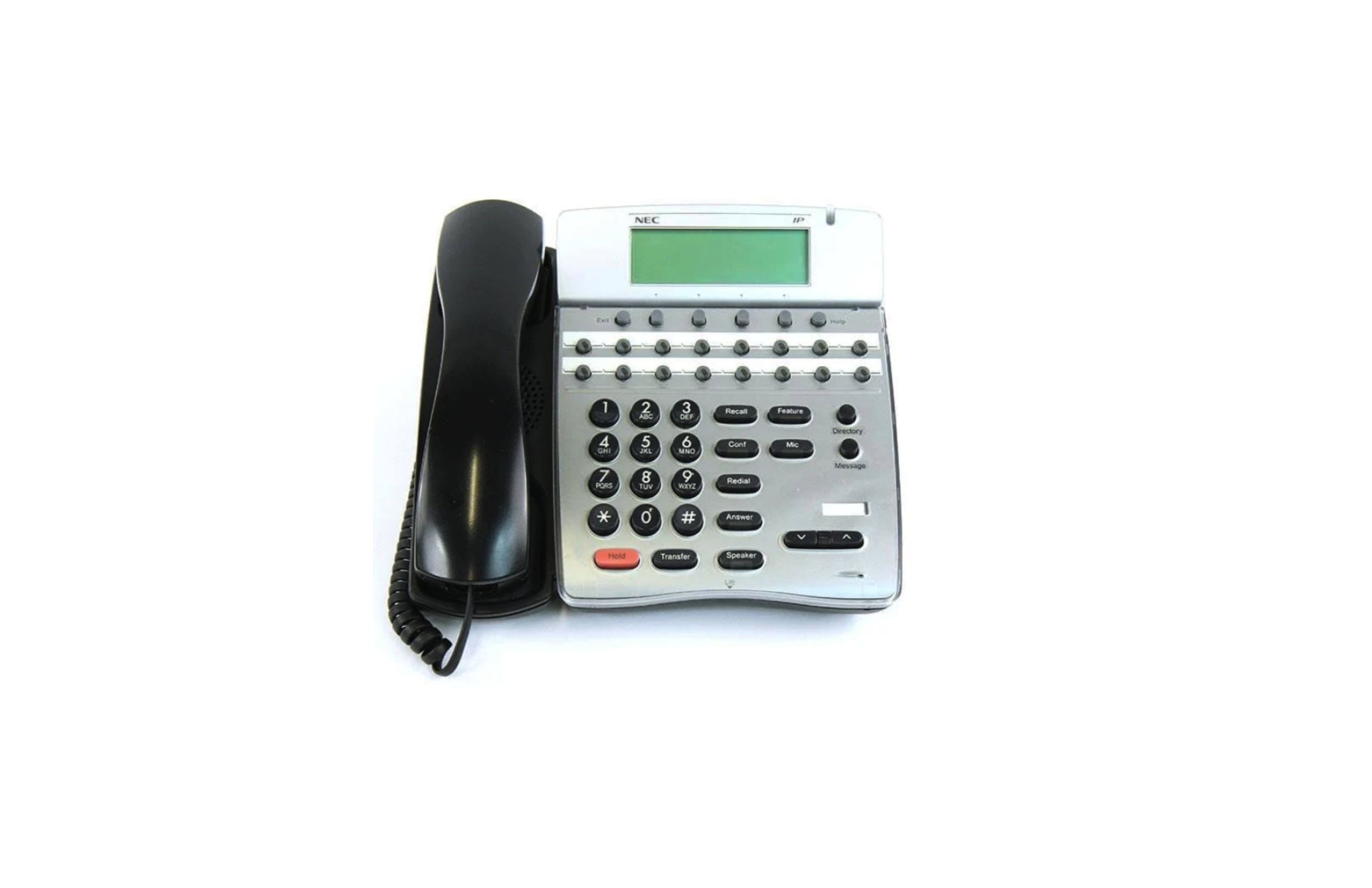 NEC DTR-16D-2G 16-Button Display Speakerphone 780213 (Black) - Refurbished