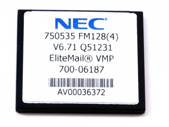NEC Elite IPK FM128(4) 4 Port 10 Hour 128MB Flash Media Unit 750535 - Refurbished