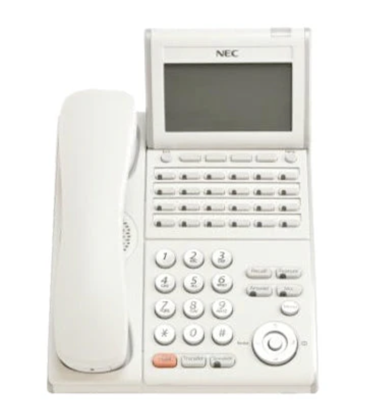 NEC DT330 DTL-24D-1 24 Button Display Digital Phone 680005 (White) - Refurbished