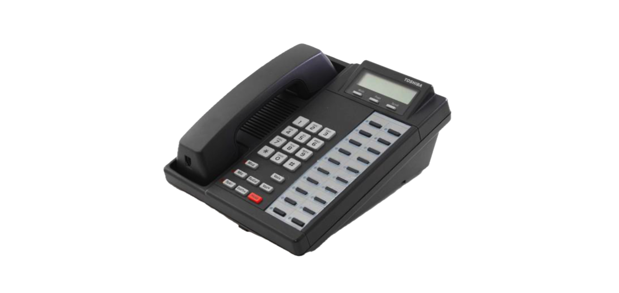 Toshiba DKT-2020SD Speaker Display Phone (Charcoal) - Refurbished