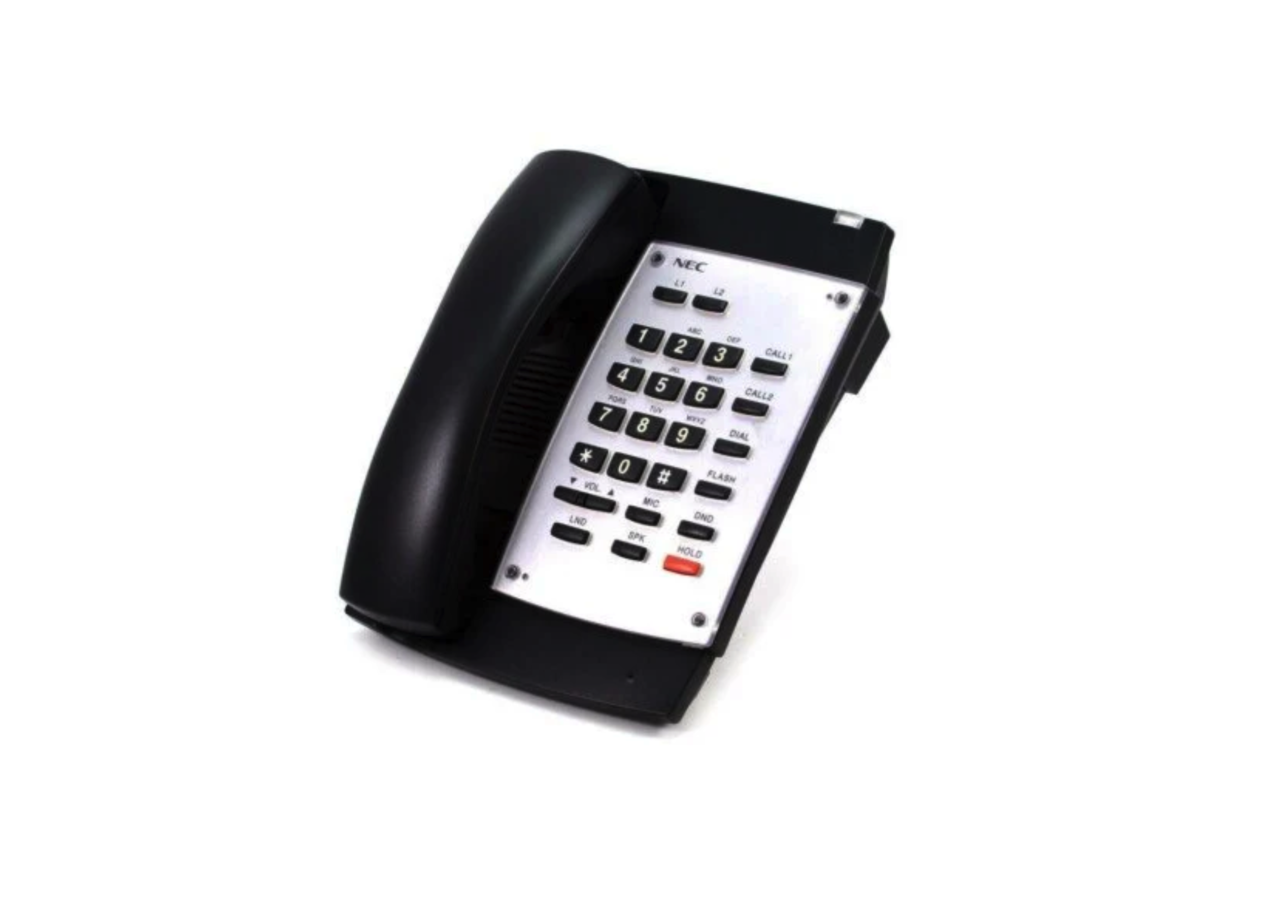 NEC Aspire 0890047 2-Button Phone (Black) - Refurbished