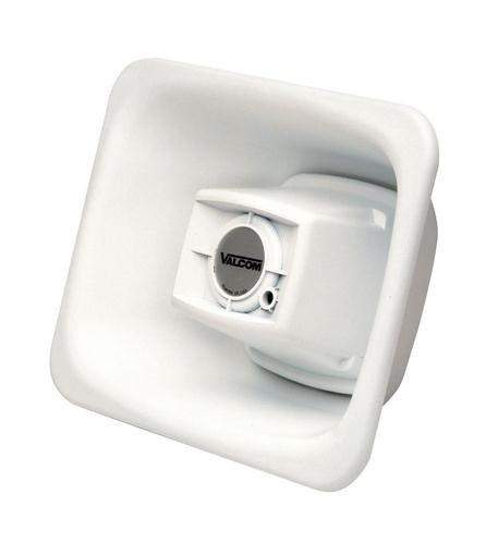 Valcom V-1090-WH Talkback Flex Horn - New