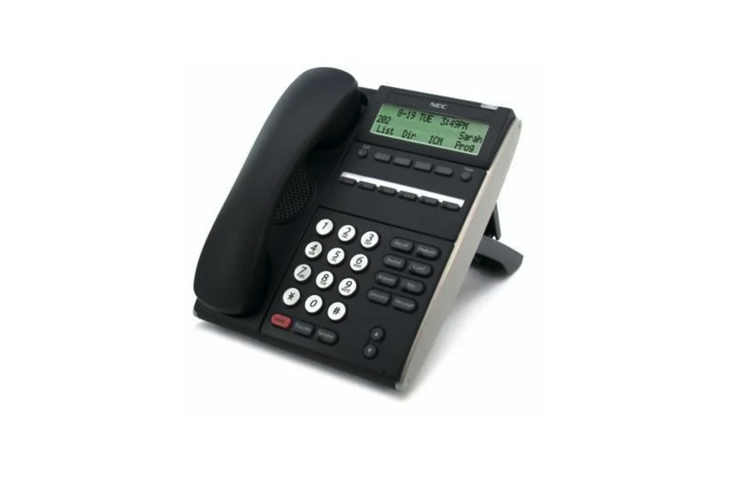 NEC DT310 DTL-6DE-1 6-Button Display Digital Phone 680001 (Black) - Refurbished