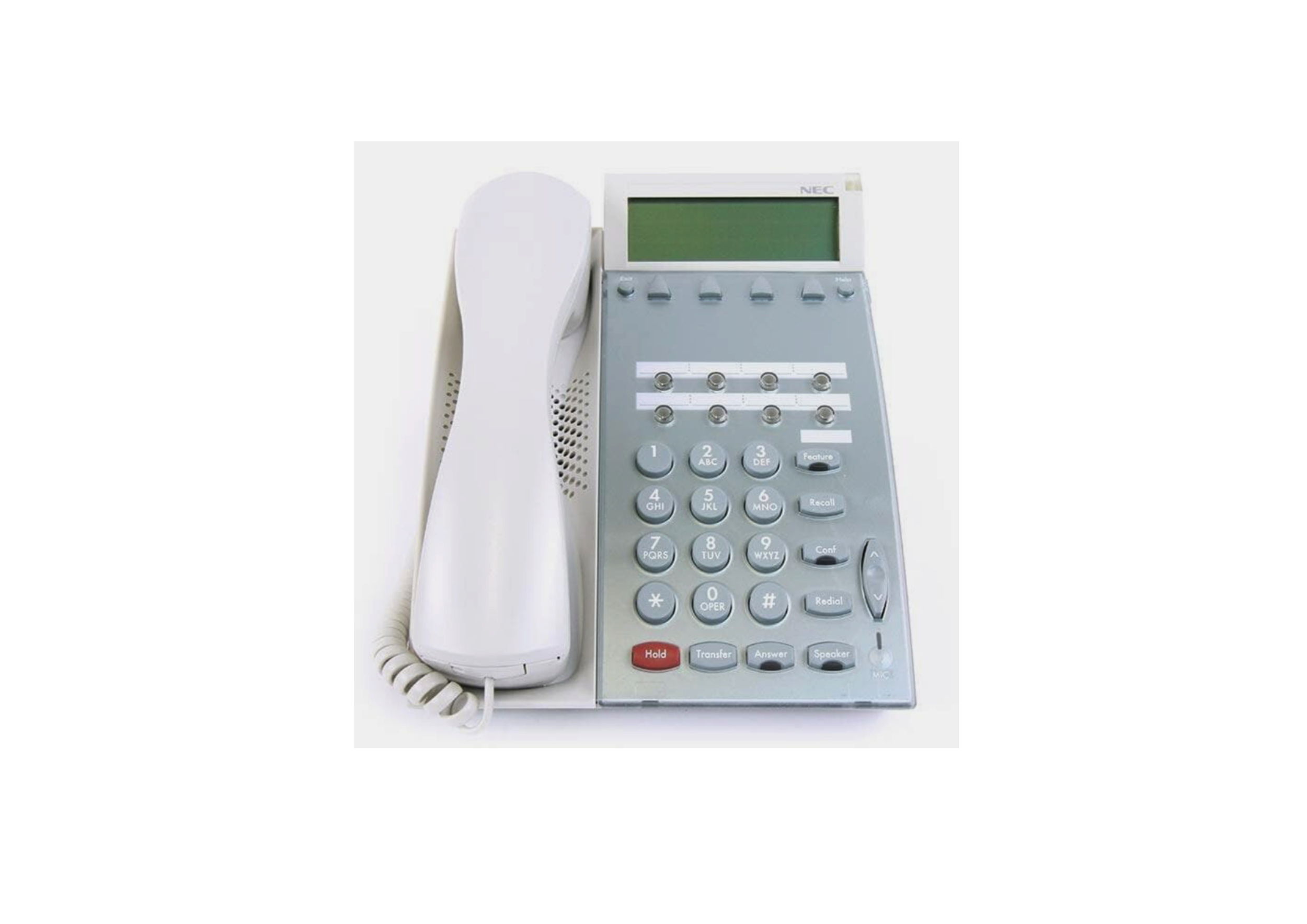 NEC DTP-8D-1 Speaker Display Phone 590020 (White) - Refurbished