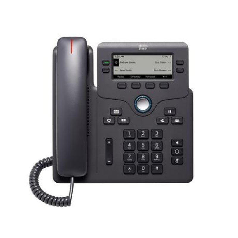 Cisco 6841 IP Phone w/ Multiplatform Firmware and Power (CP-6841-3PW-NA-K9=) - New