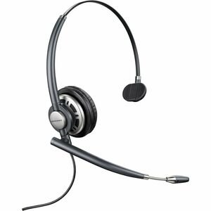 Poly EncorePro HW710 Single Ear Headset +Carry Case +Quick Disconnect TAA, 805H7AA - New