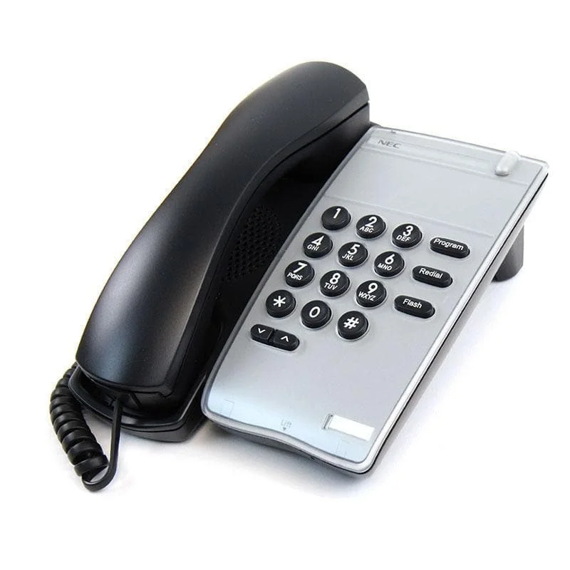 NEC DTR-1-1 Single-Line Phone 780020 (Black) - Refurbished