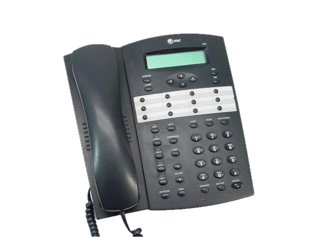 AT&T 944 4-Line Digital Display Speakerphone (Black) - Refurbished