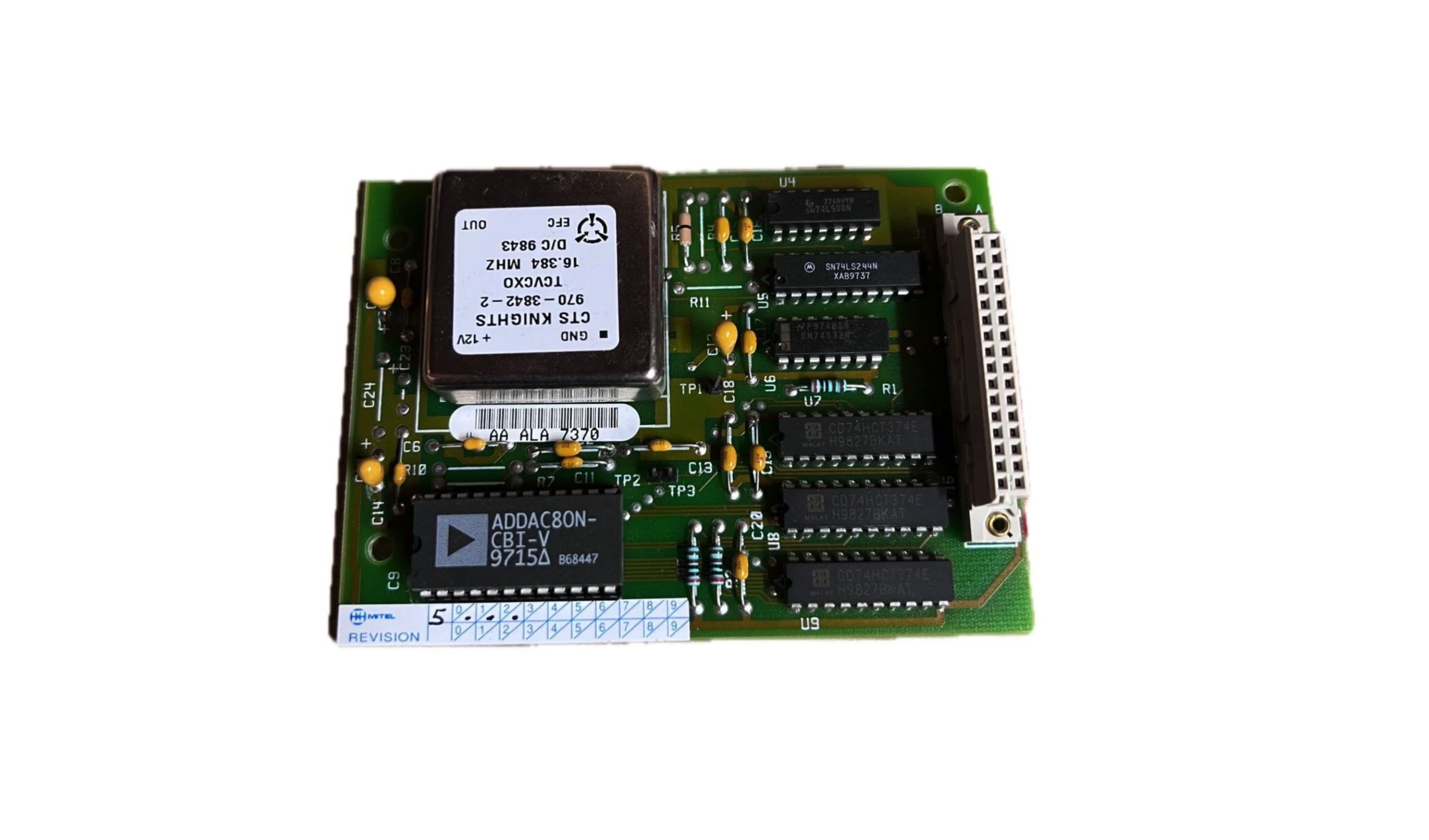 Mitel 9109-060-000 SX-200 Digital T1 Stratum 3 Clock Module - Refurbished