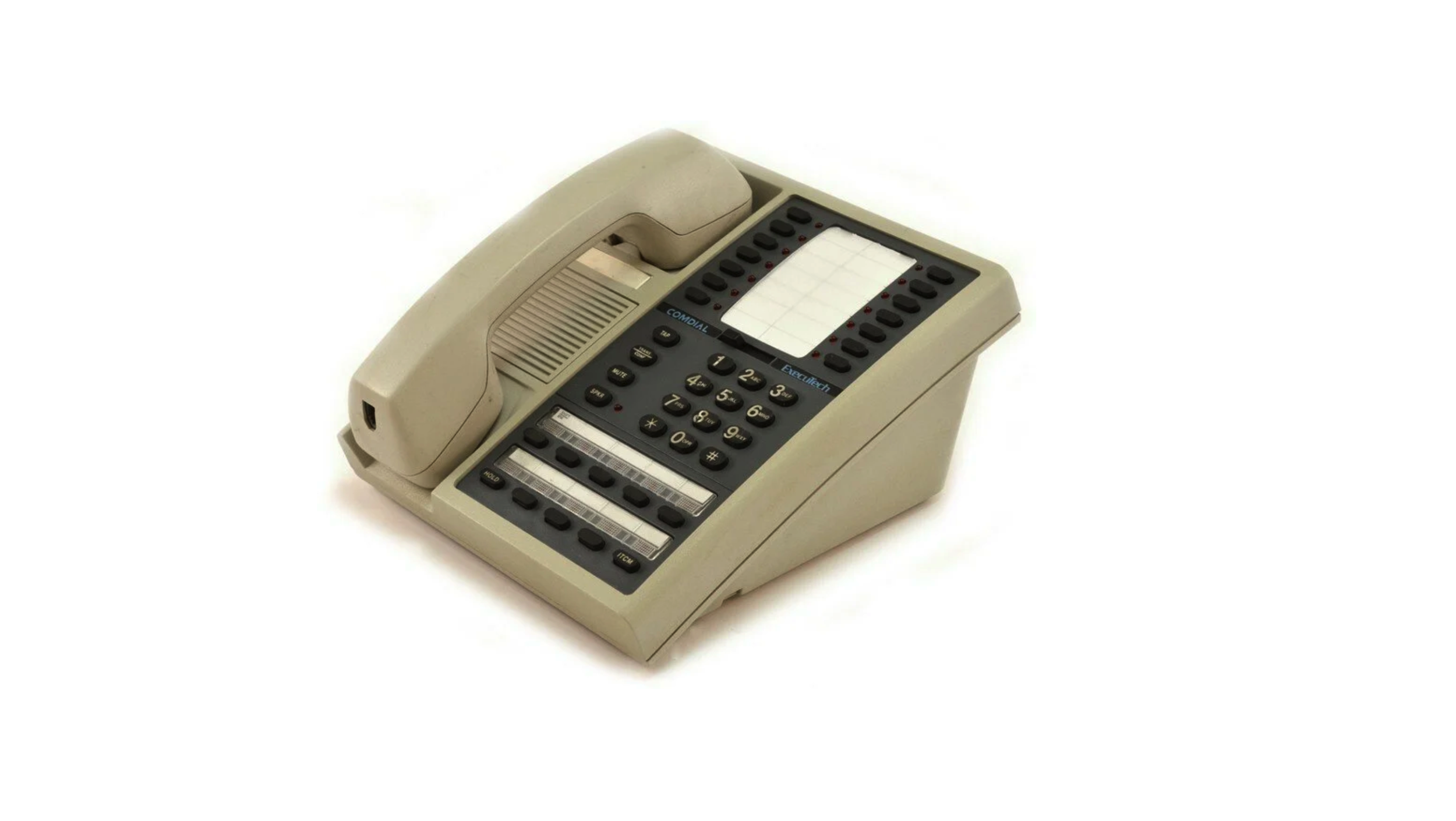 Comdial Executech II 6614E-AB Phone (Ash) - Refurbished