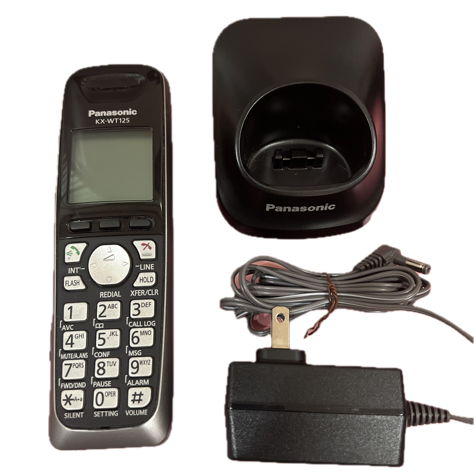 Panasonic KX-WT125 DECT Cordless Handset without Vibration Feature - Refurbished