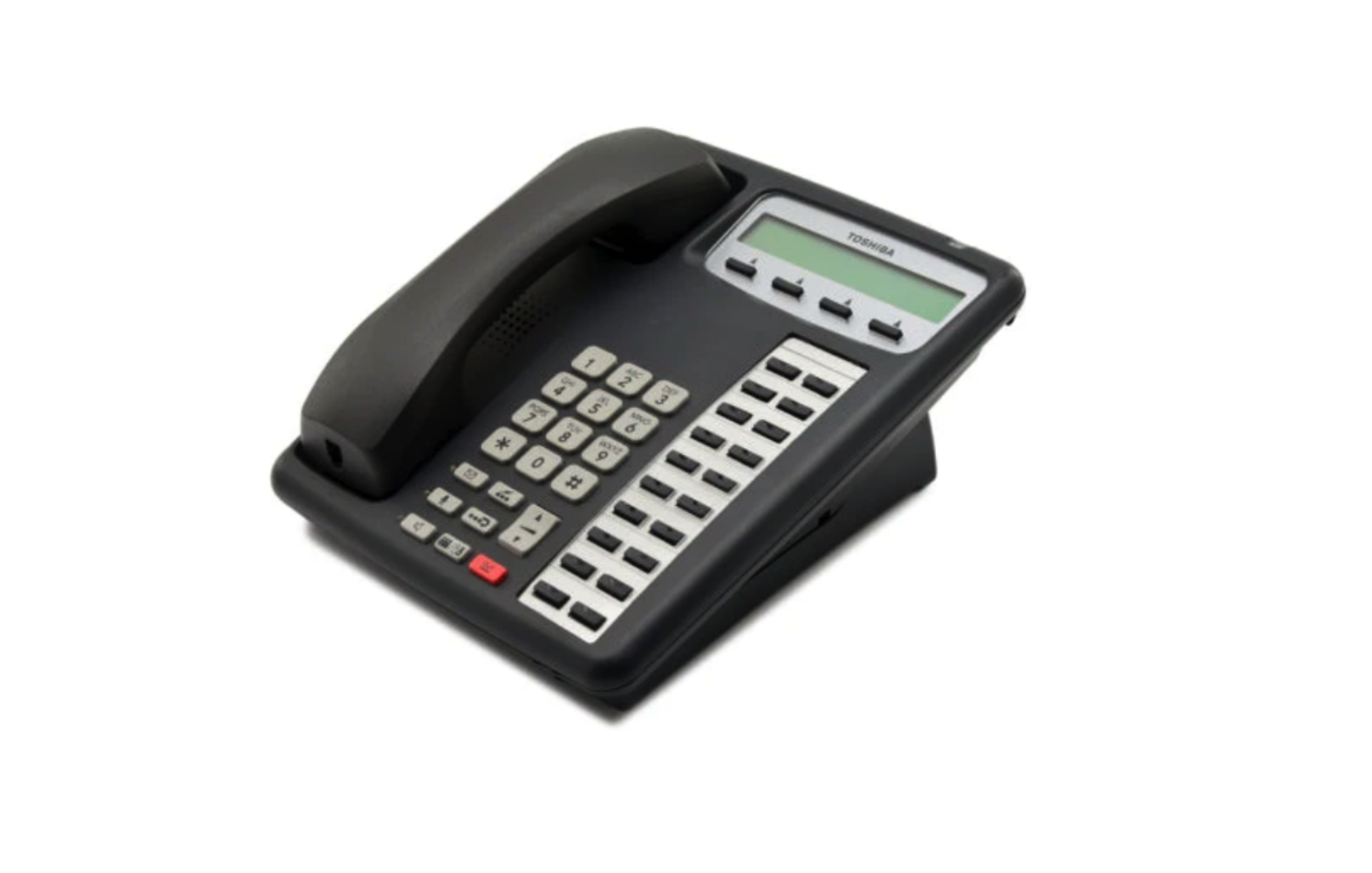 Toshiba IPT2020-SD IP Speaker Display Phone (Charcoal) - Refurbished
